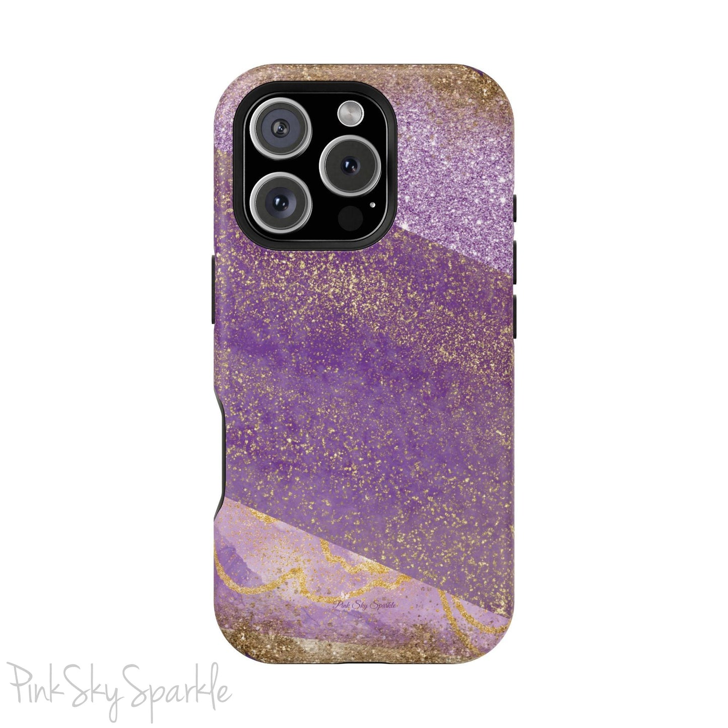 Amethyst Sparkle Magnetic iPhone Case