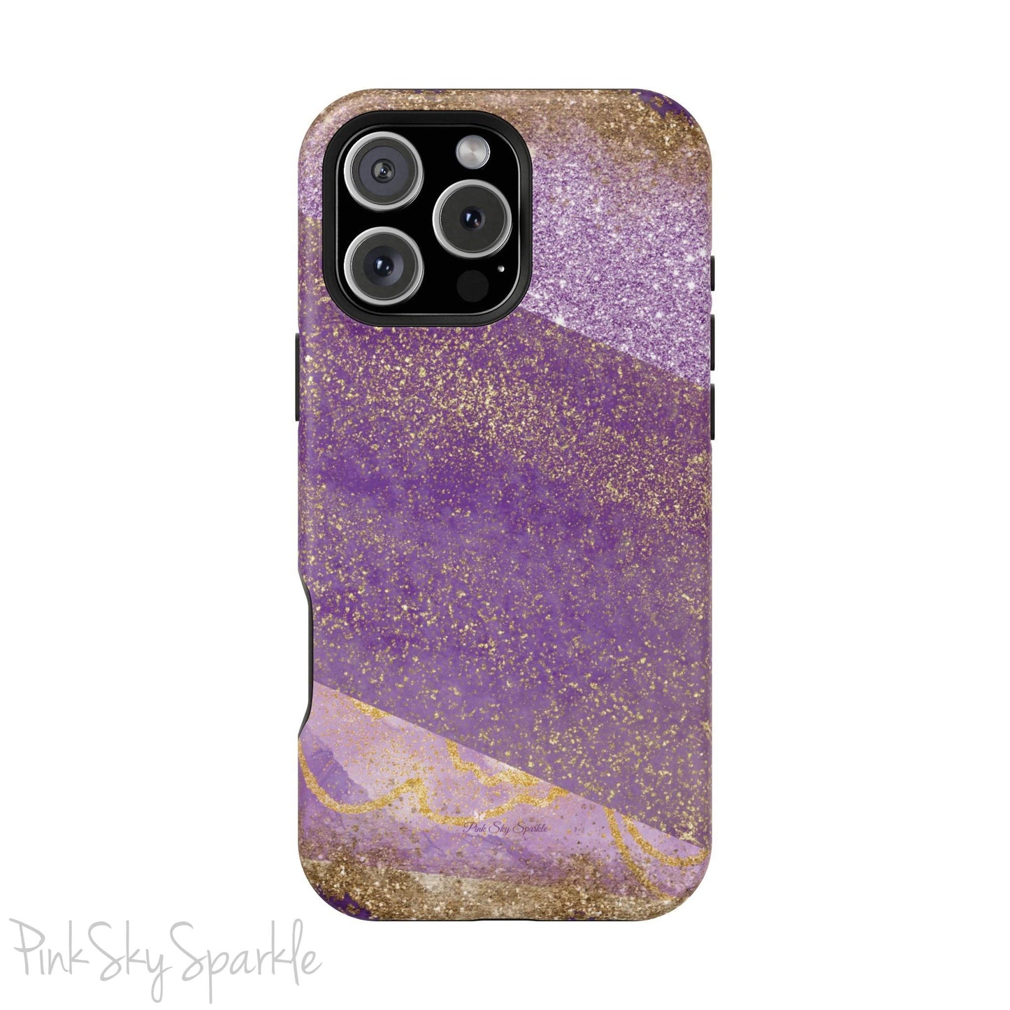 Amethyst Sparkle Magnetic iPhone Case