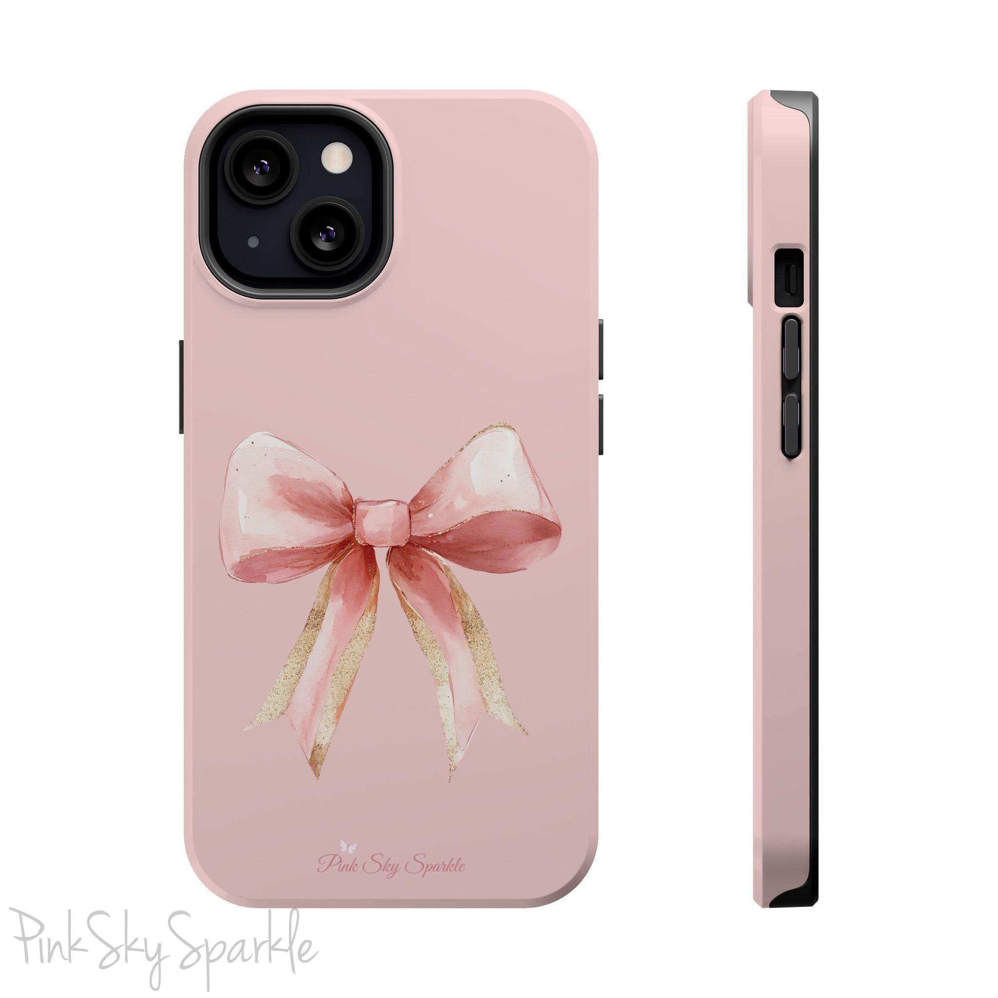 Blush & Gold Coquette Magnetic iPhone Case