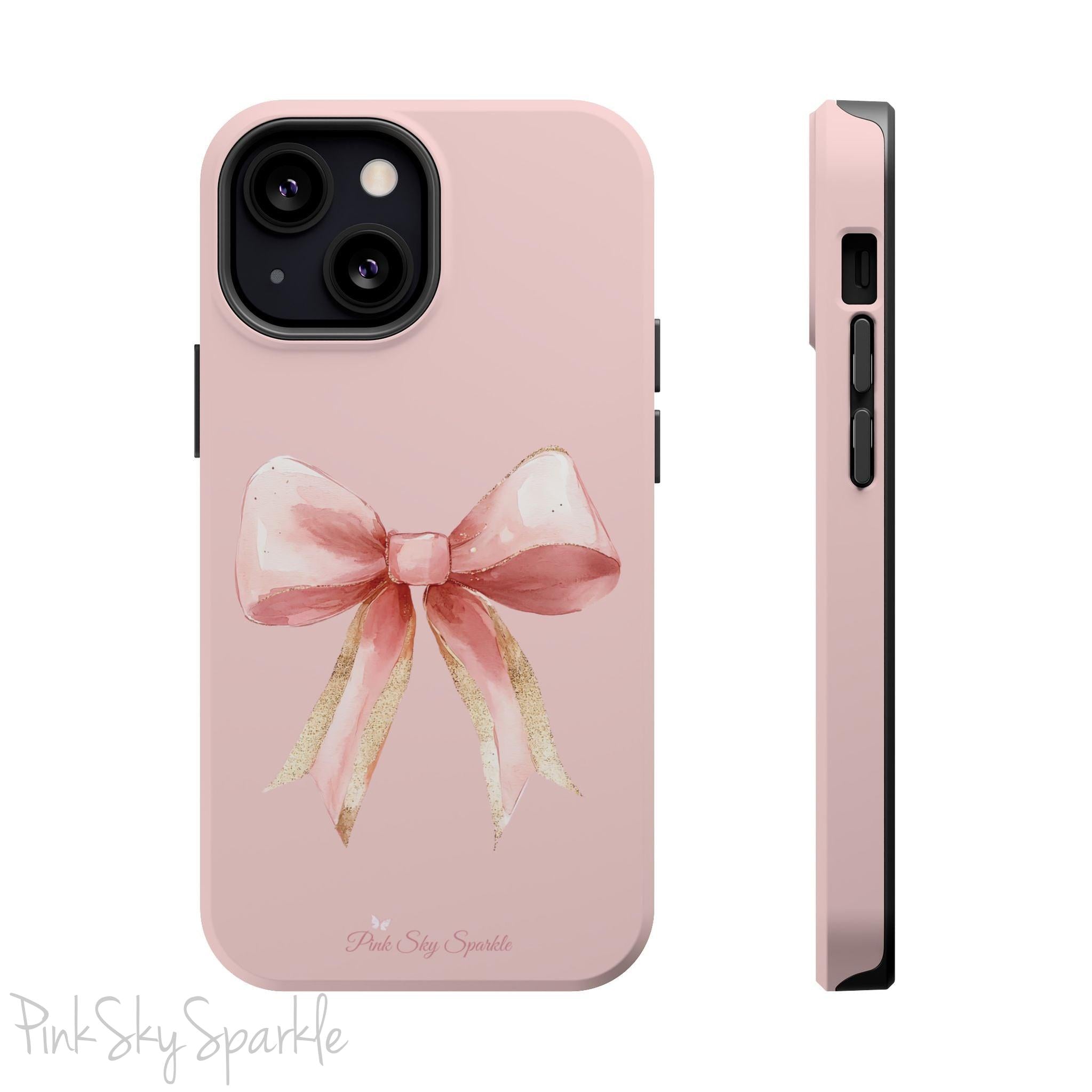 Blush & Gold Coquette Magnetic iPhone Case