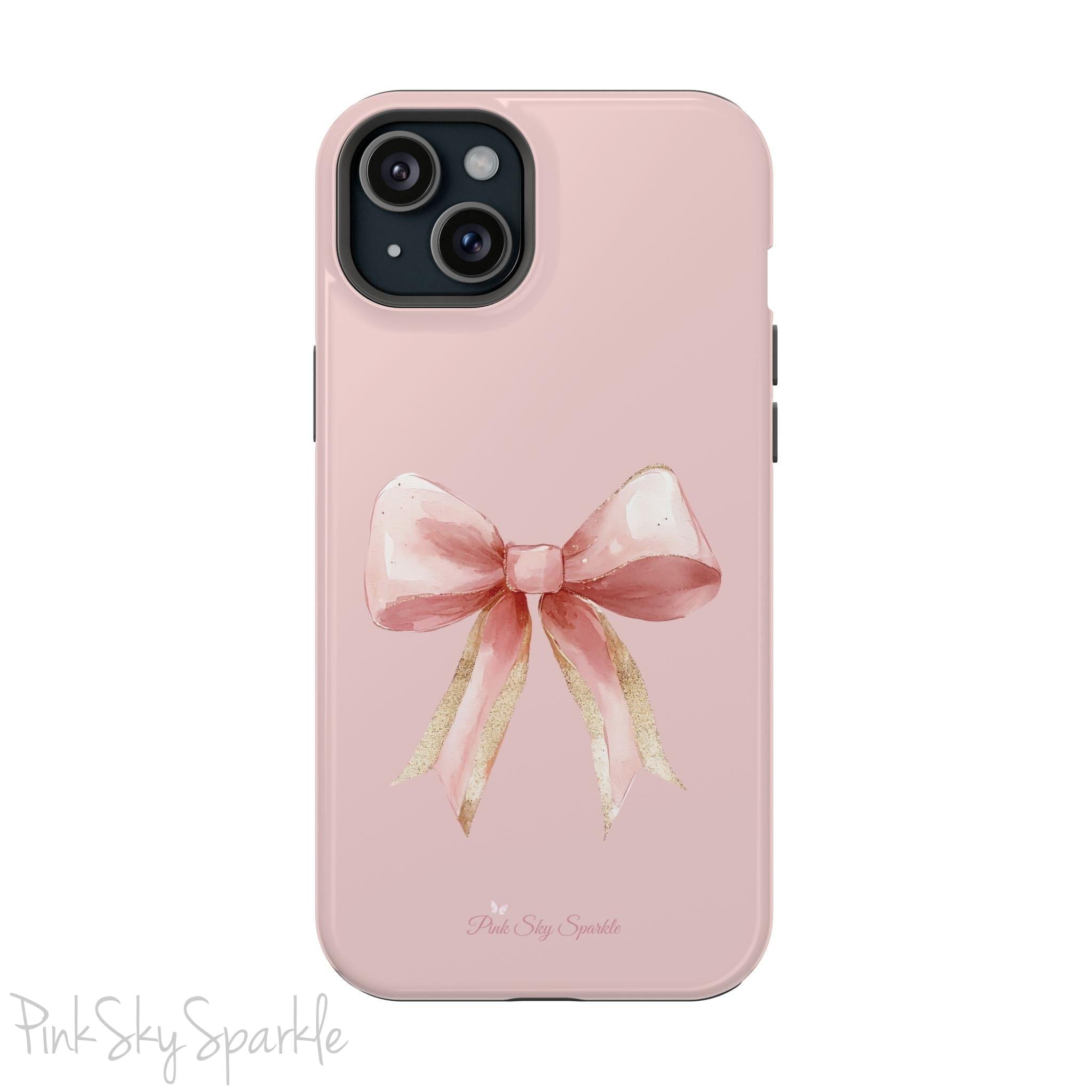 Blush & Gold Coquette Magnetic iPhone Case