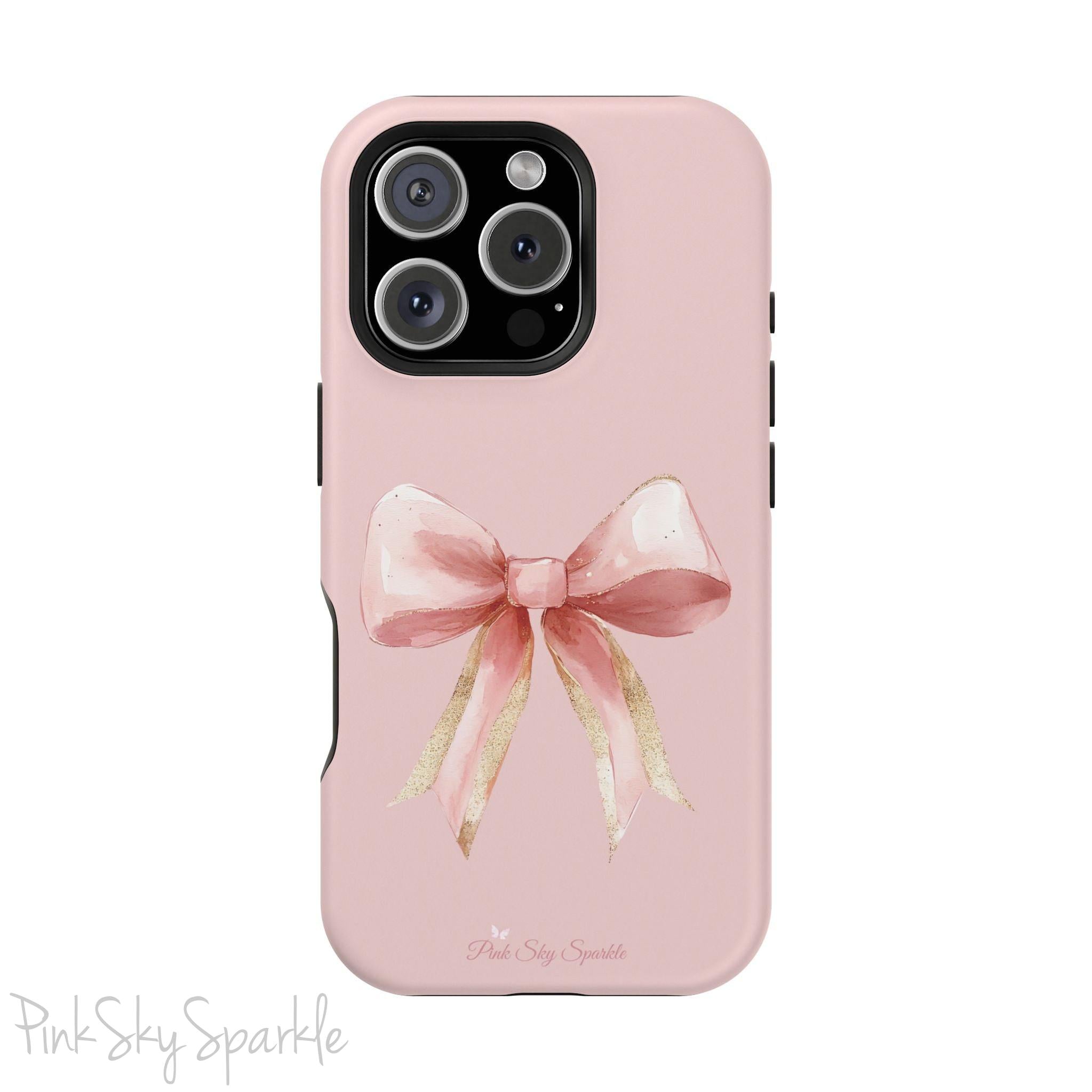 Blush & Gold Coquette Magnetic iPhone Case
