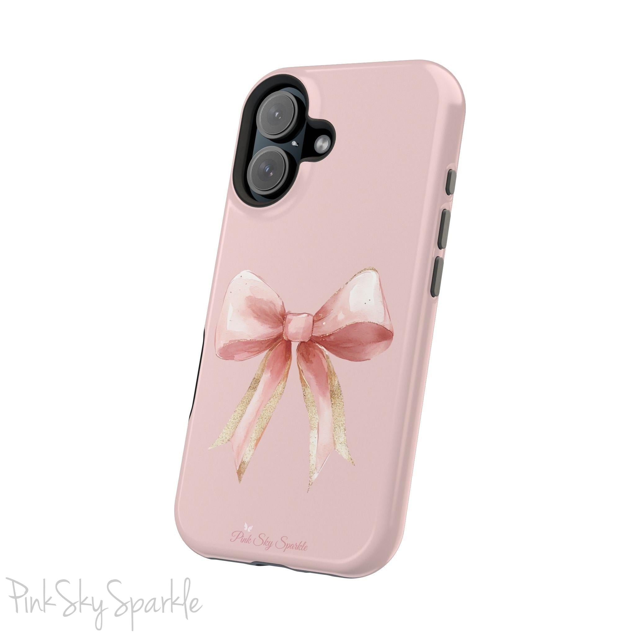 Blush & Gold Coquette Magnetic iPhone Case