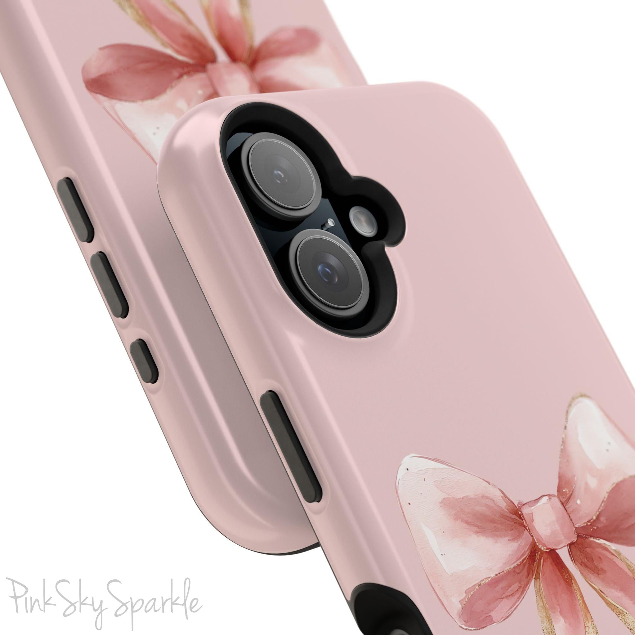 Blush & Gold Coquette Magnetic iPhone Case
