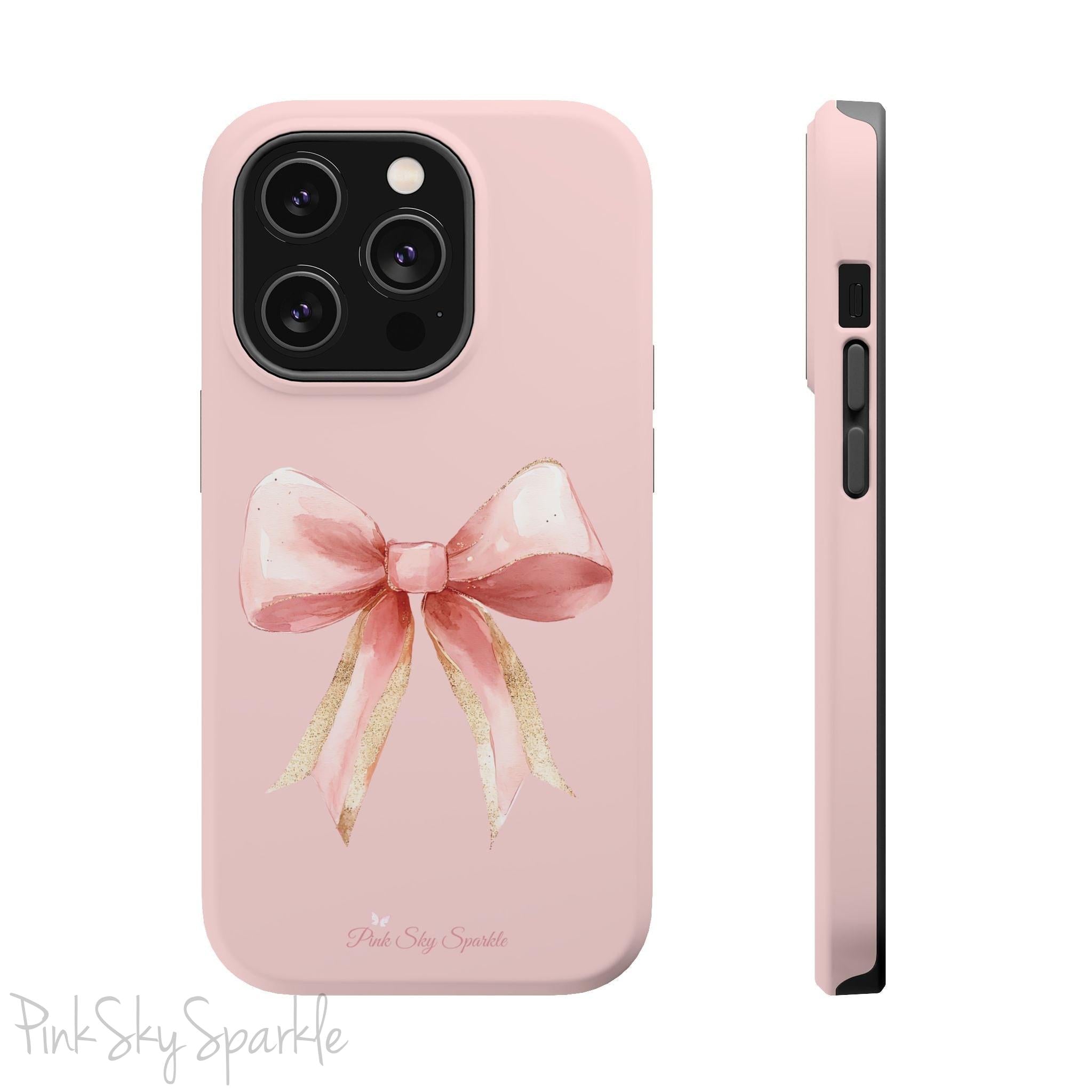 Blush & Gold Coquette Magnetic iPhone Case