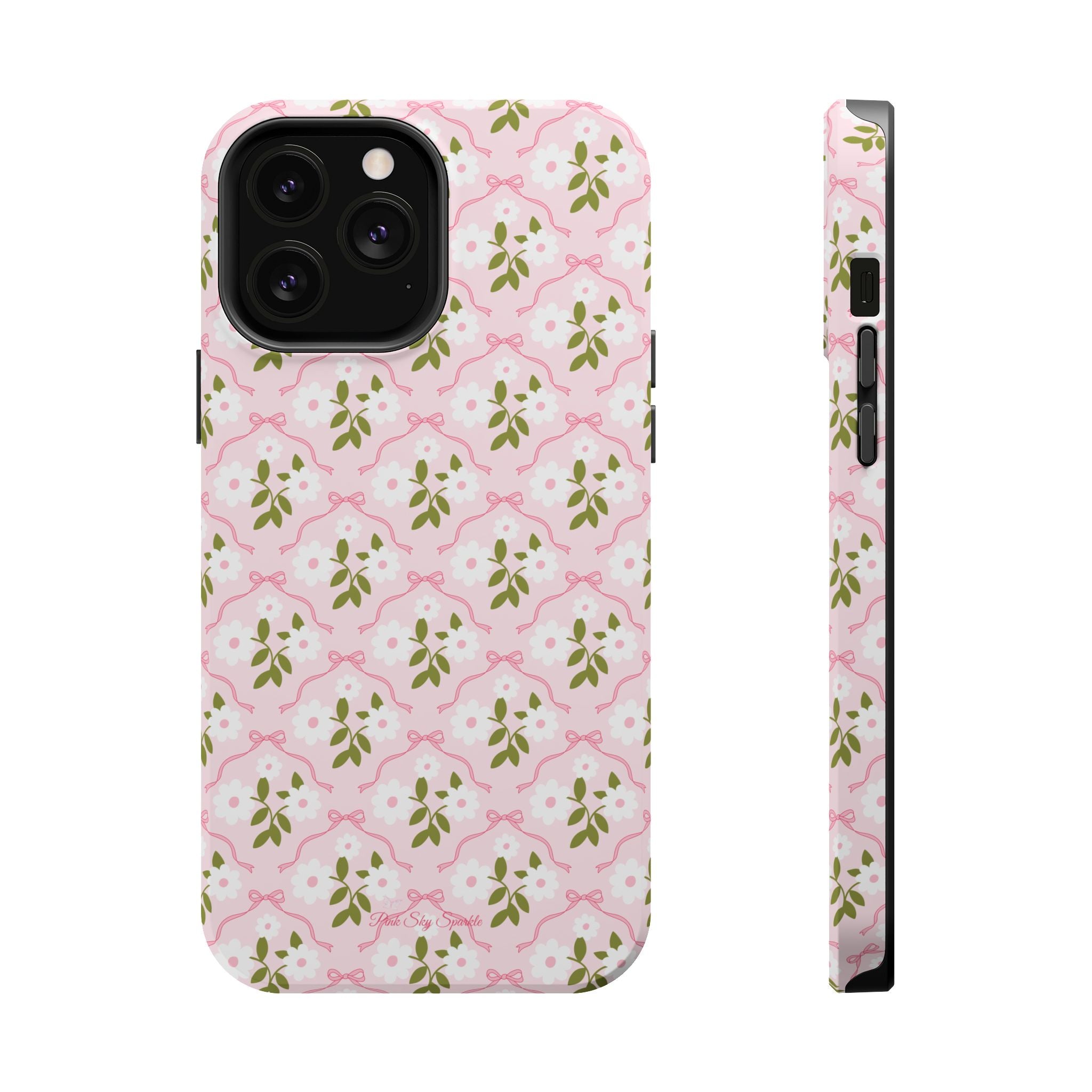 Bow & Blossom Magnetic iPhone Case