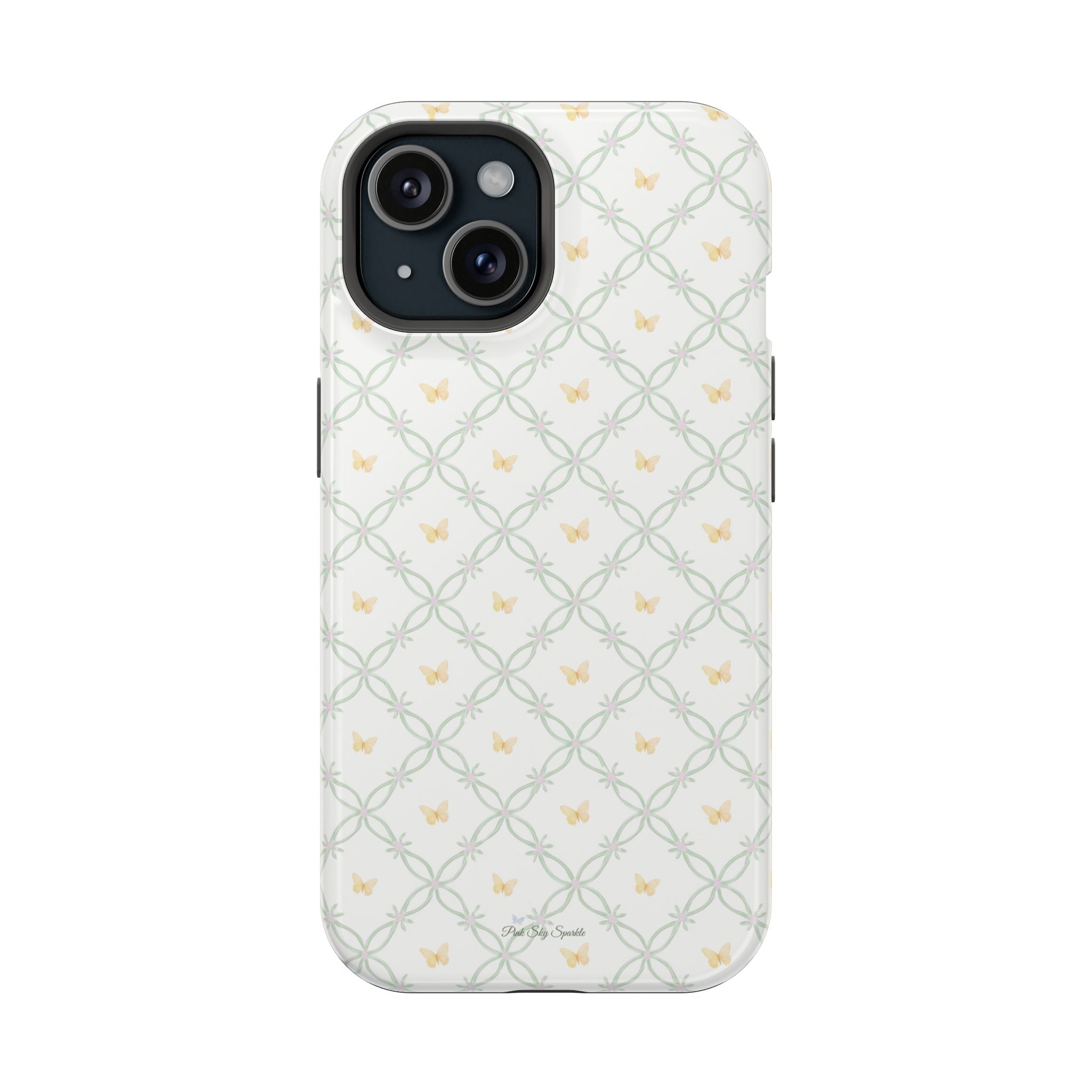 Butterfly Trellis Magnetic iPhone Case