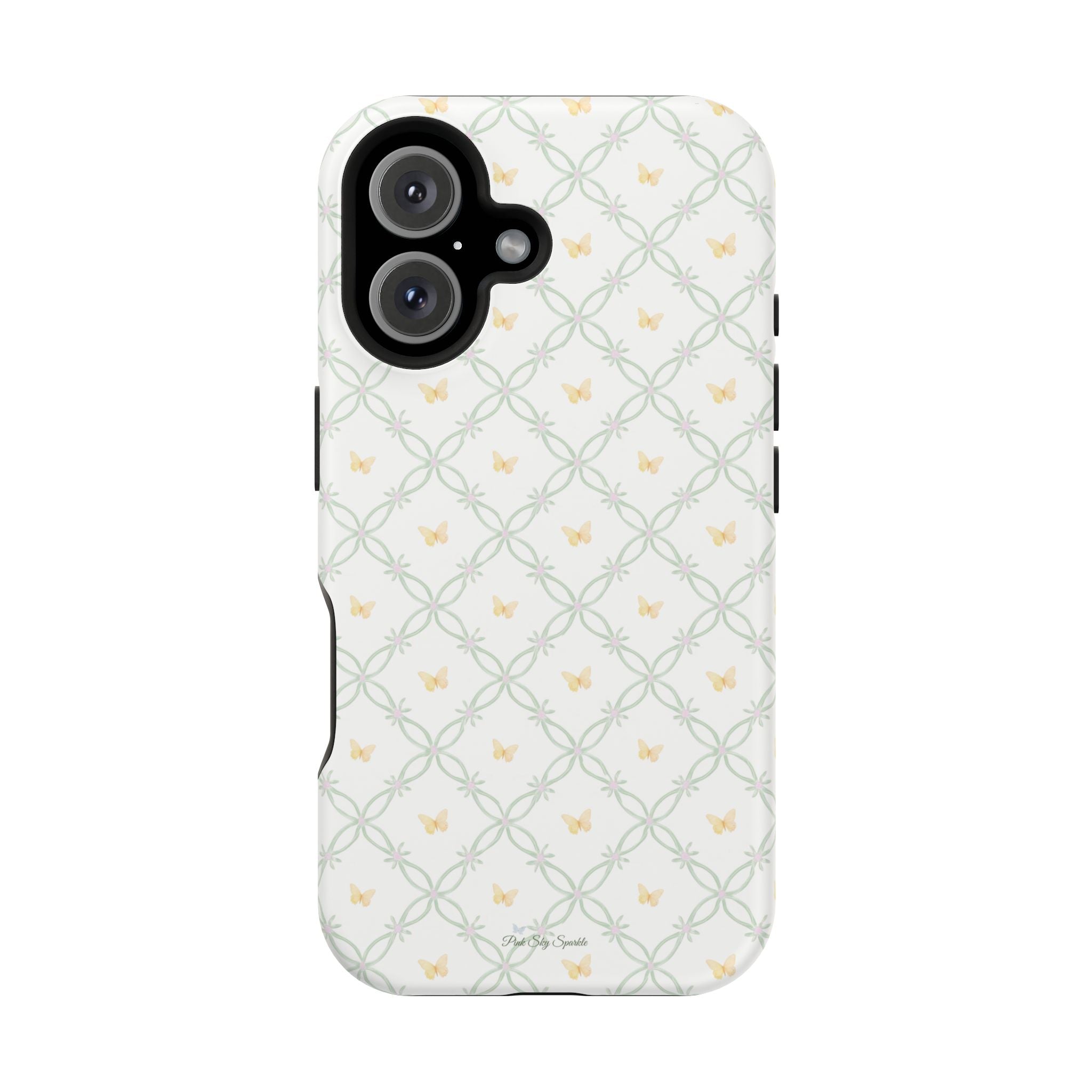 Butterfly Trellis Magnetic iPhone Case