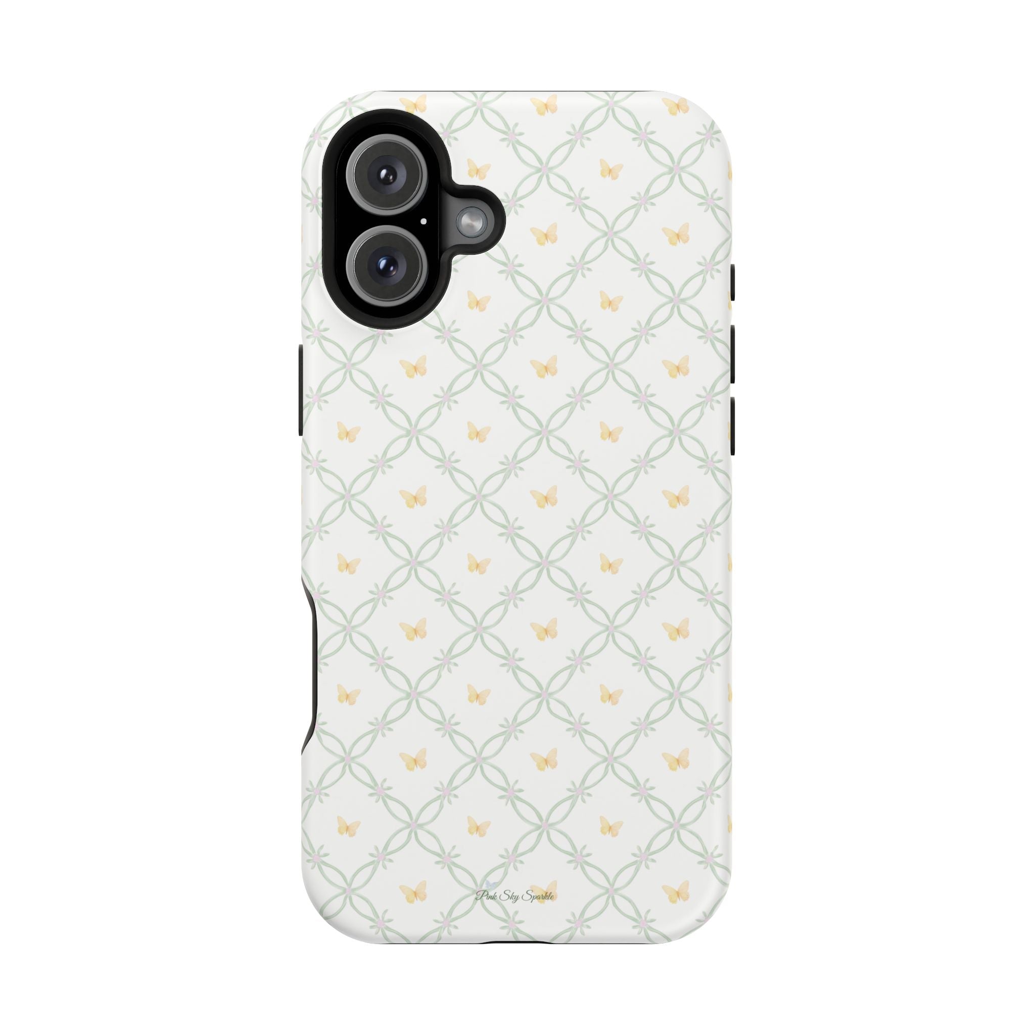 Butterfly Trellis Magnetic iPhone Case