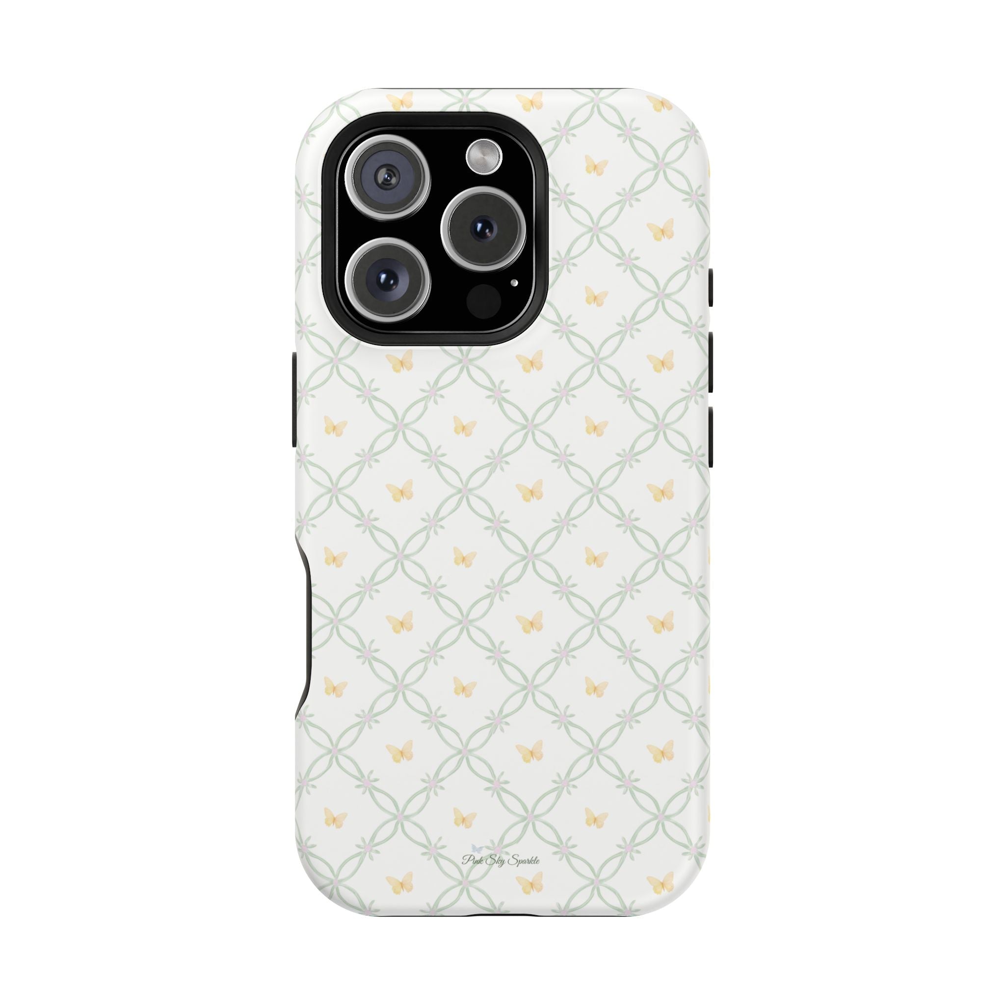 Butterfly Trellis Magnetic iPhone Case
