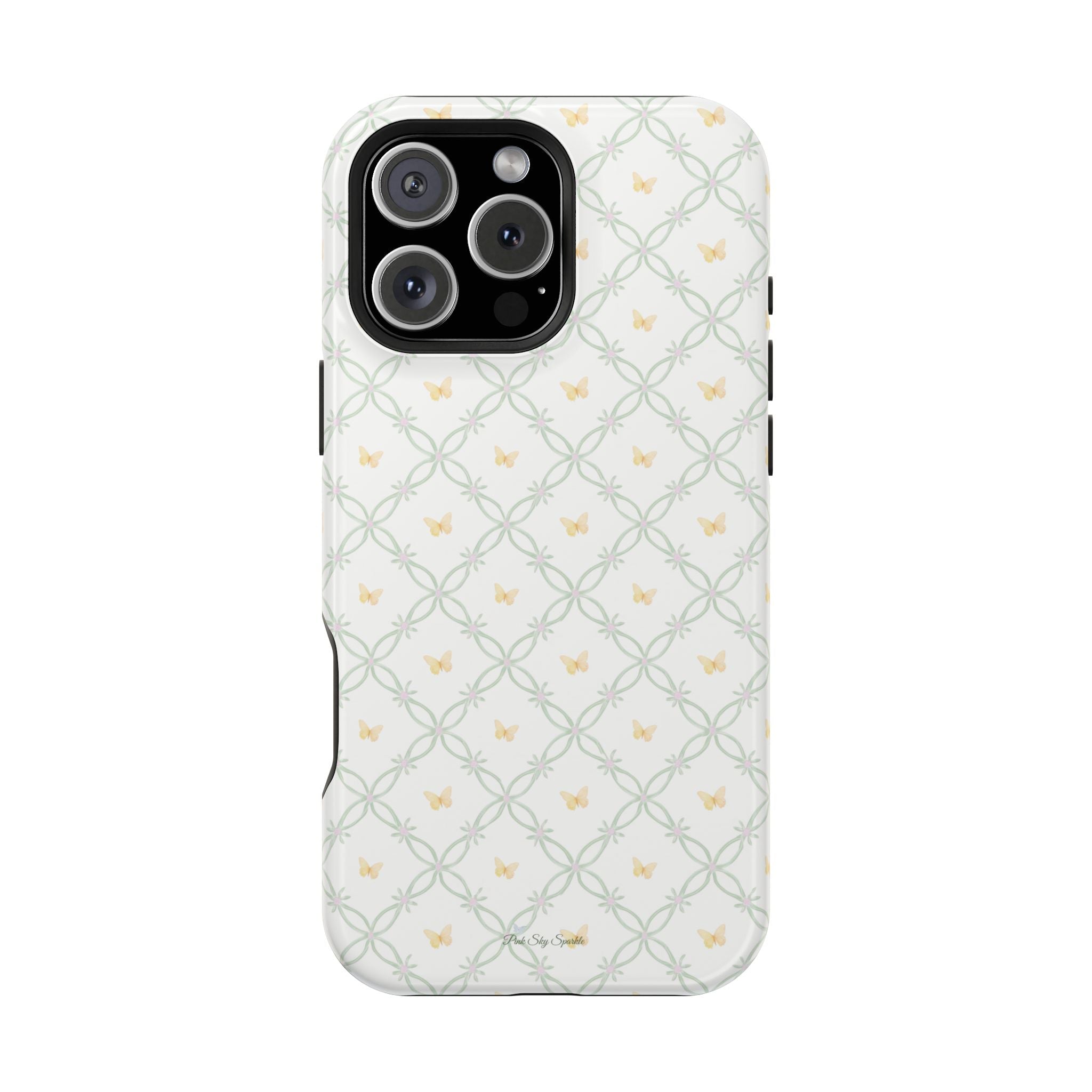 Butterfly Trellis Magnetic iPhone Case