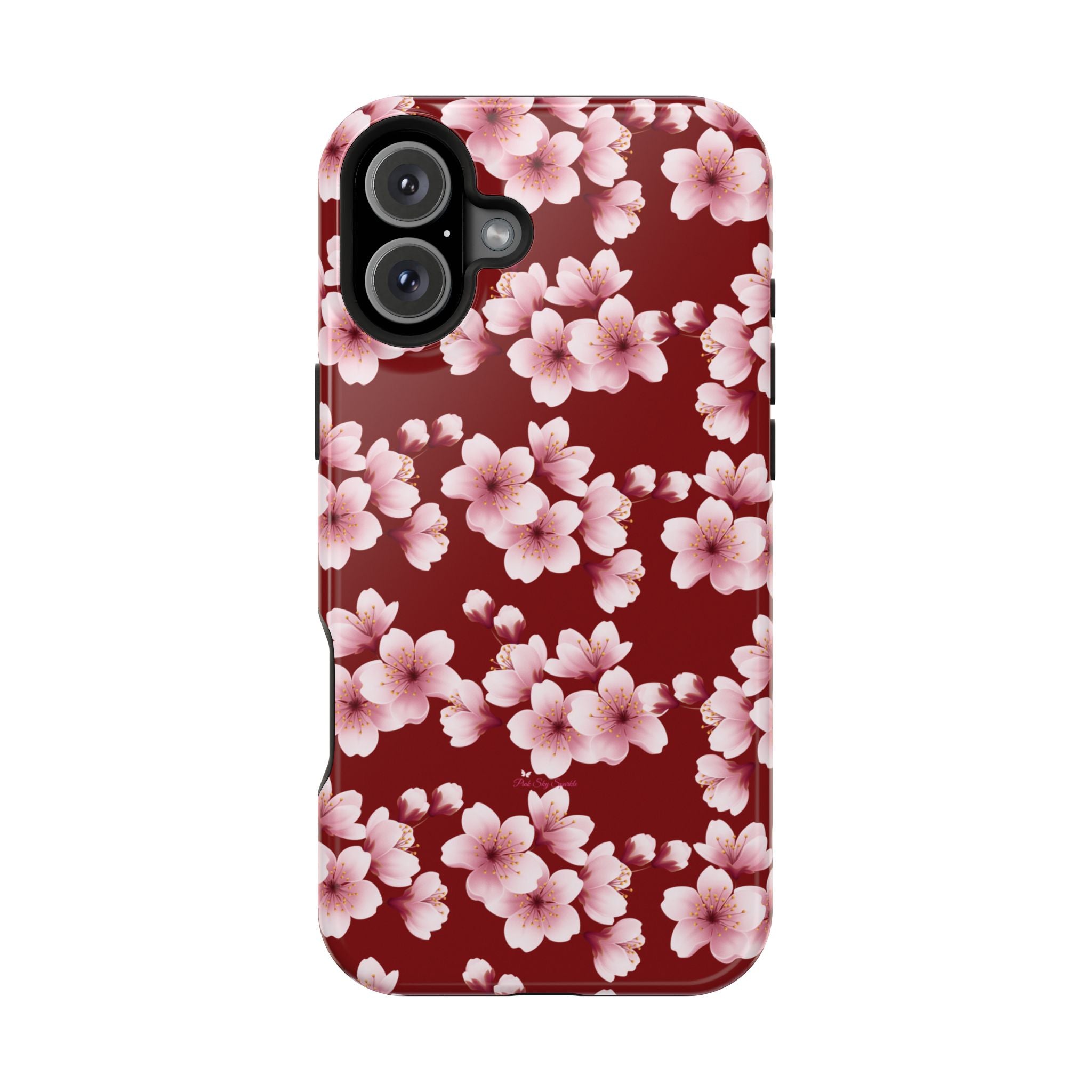 Elegant and dreamy—our Cherry Blossom Dreams Magnetic iPhone Case features delicate pink blossoms that bring a touch of spring to your phone. Designed for both beauty and protection, this case adds a romantic and timeless charm to your everyday essentials.
