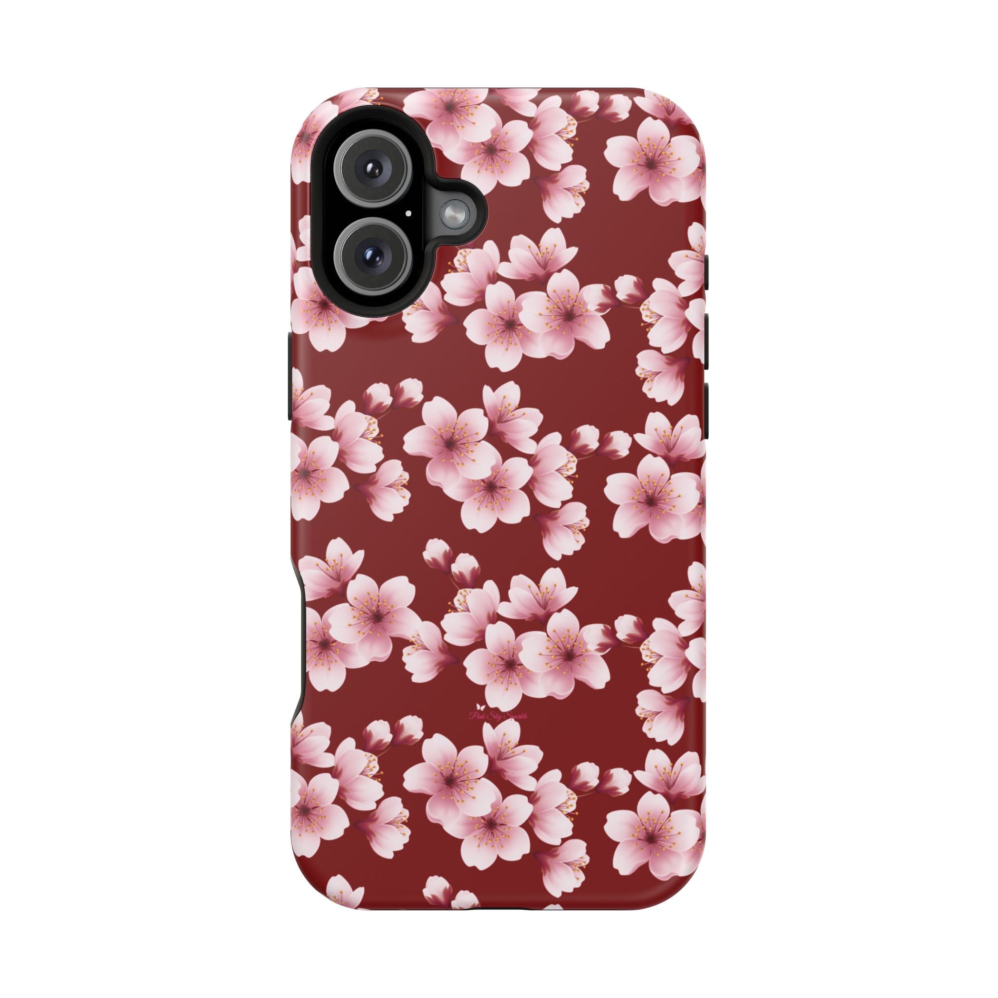 Elegant and dreamy—our Cherry Blossom Dreams Magnetic iPhone Case features delicate pink blossoms that bring a touch of spring to your phone. Designed for both beauty and protection, this case adds a romantic and timeless charm to your everyday essentials.