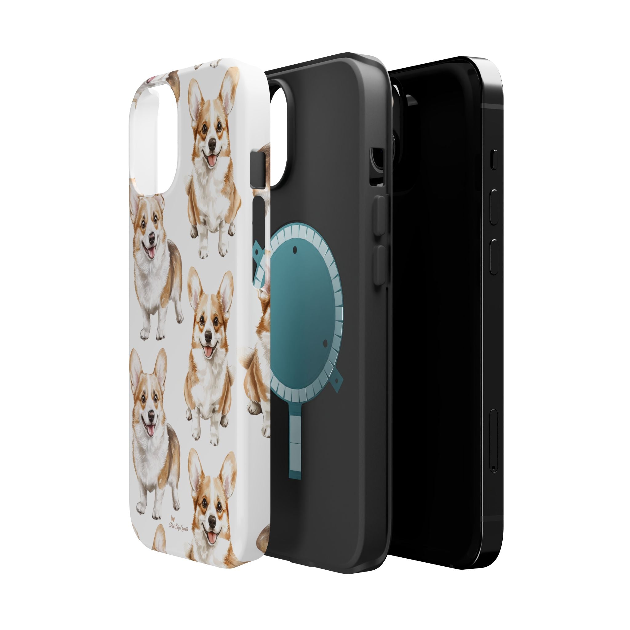 Corgi Love Magnetic iPhone Case