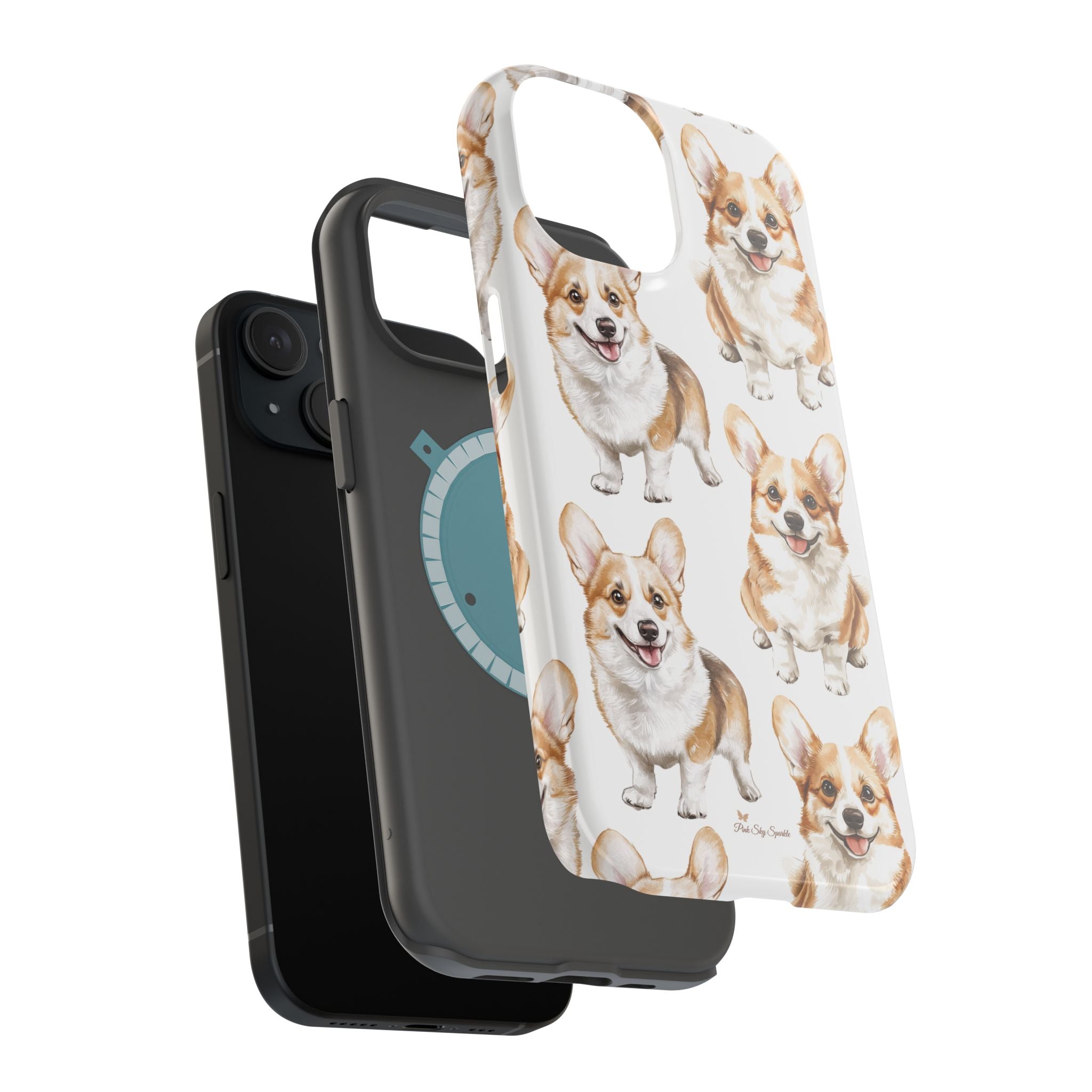 Corgi Love Magnetic iPhone Case