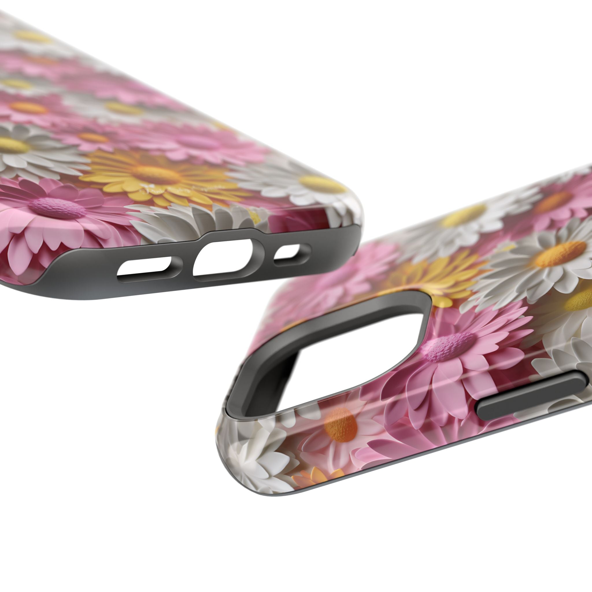 Daisy Pop Magnetic iPhone Case - Vibrant Daisy Design for Stylish Protection