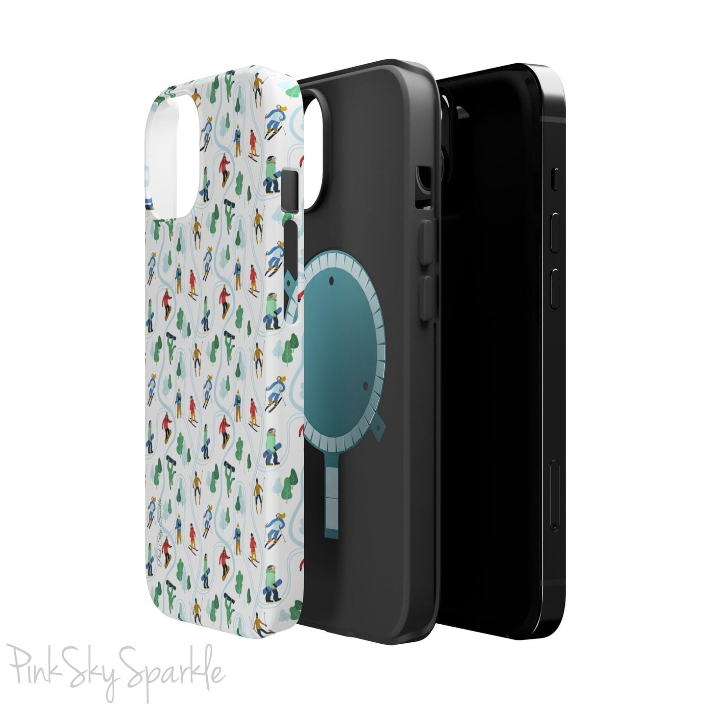 Down Hill Magnetic iPhone Case