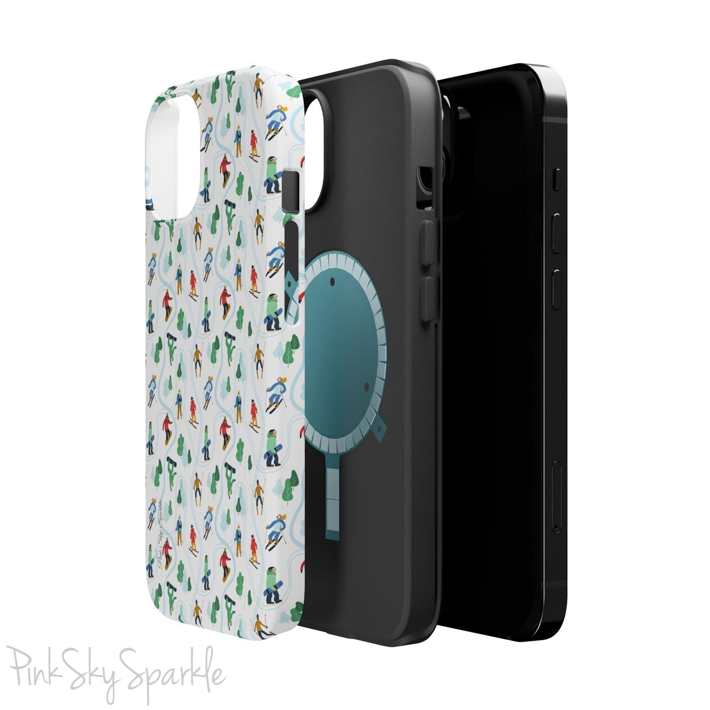 Down Hill Magnetic iPhone Case