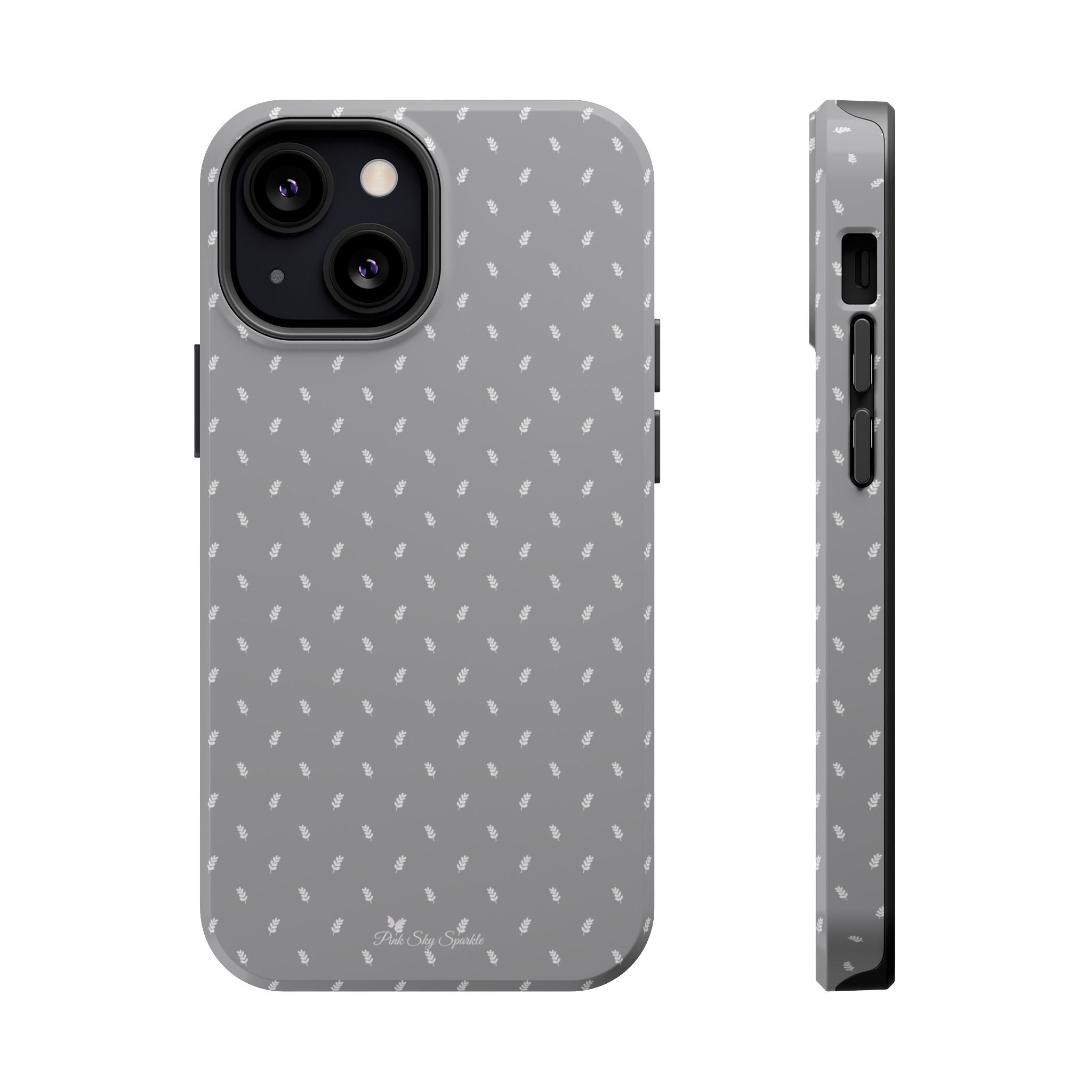 Feather Grey Magnetic iPhone Case