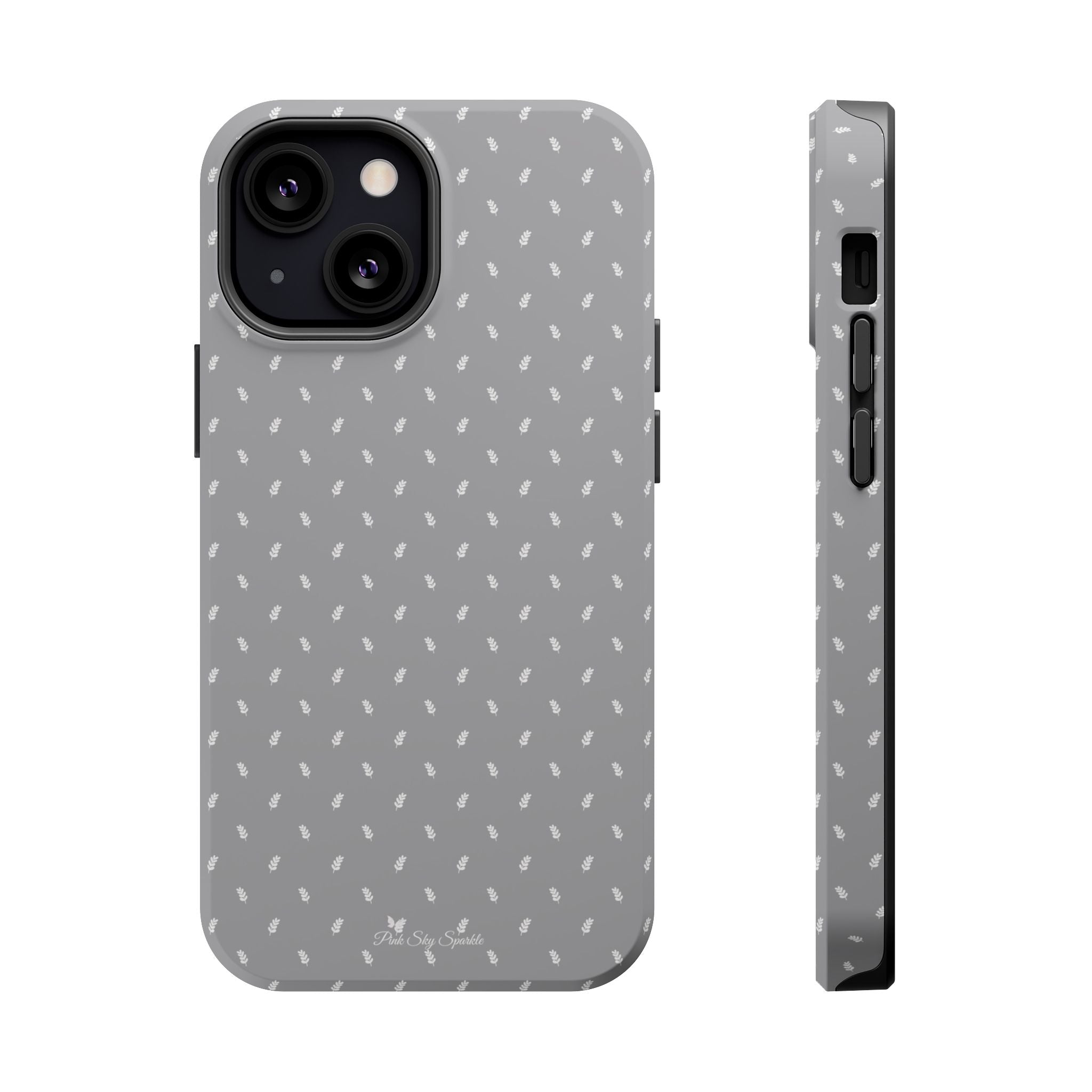 Feather Grey Magnetic iPhone Case