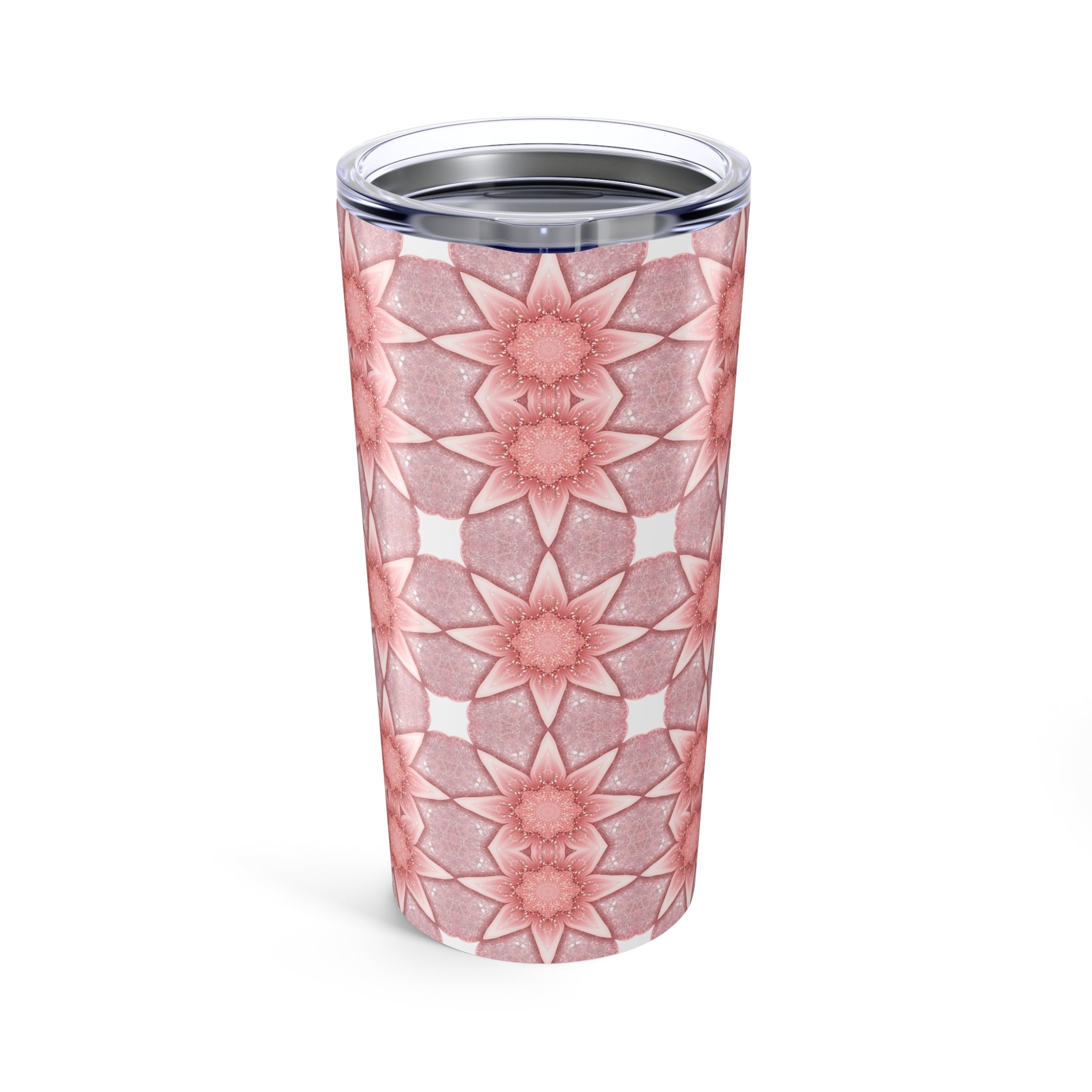 Floral Stars 20 oz Travel Tumbler