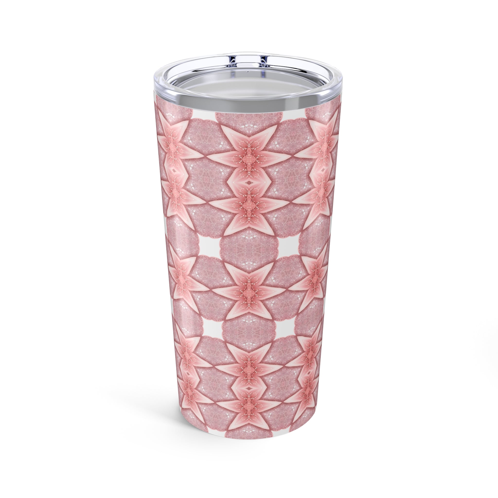 Floral Stars 20 oz Travel Tumbler