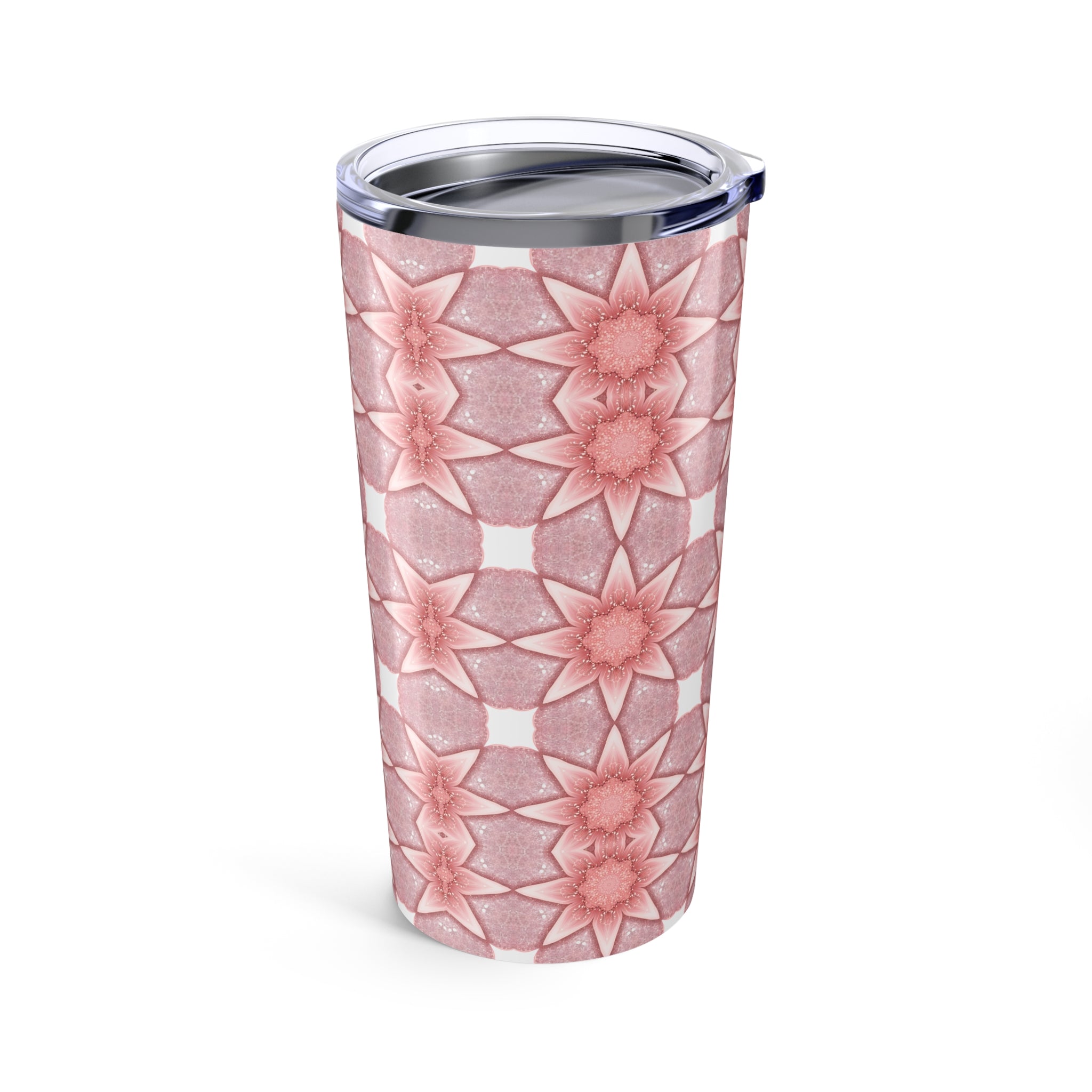 Floral Stars 20 oz Travel Tumbler