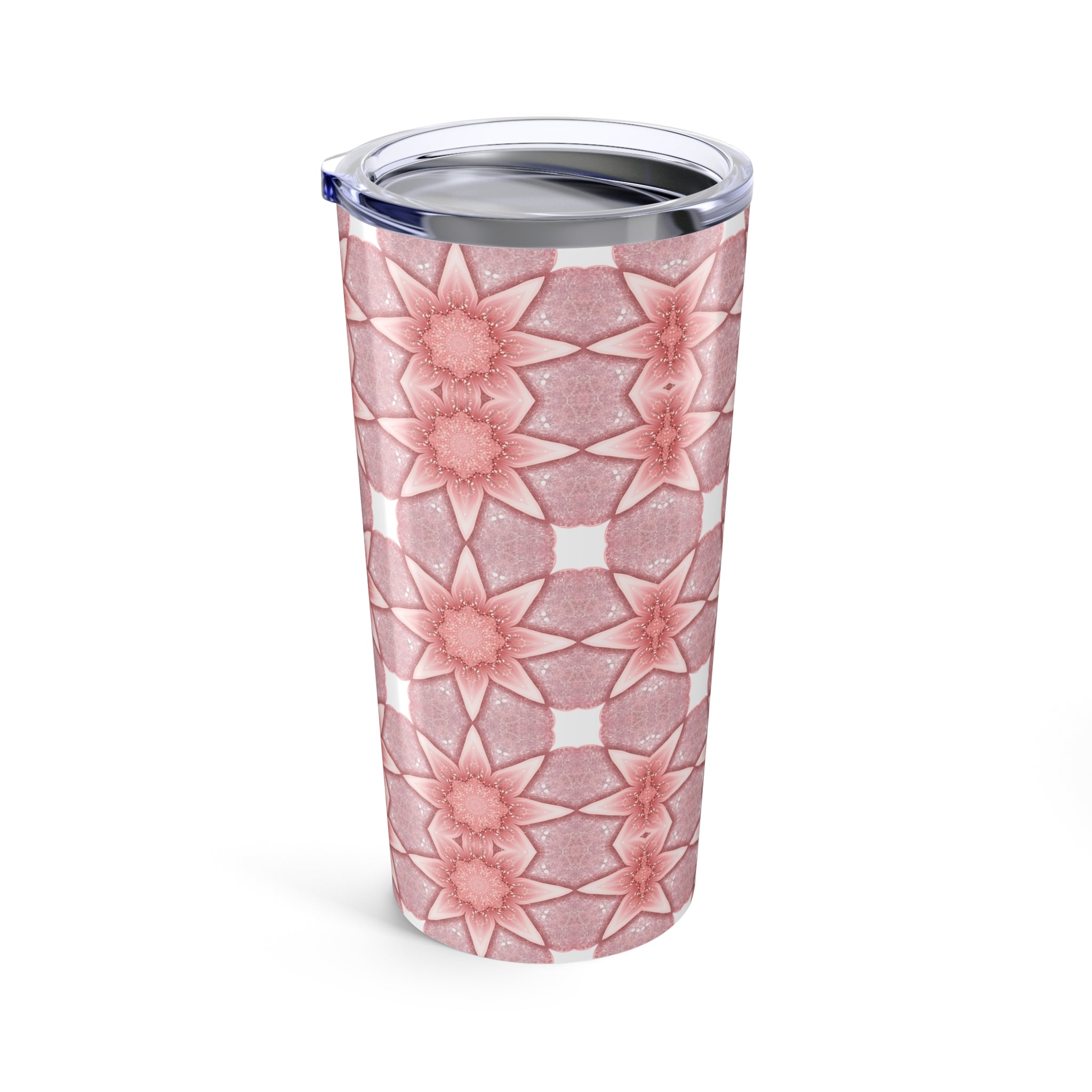 Floral Stars 20 oz Travel Tumbler