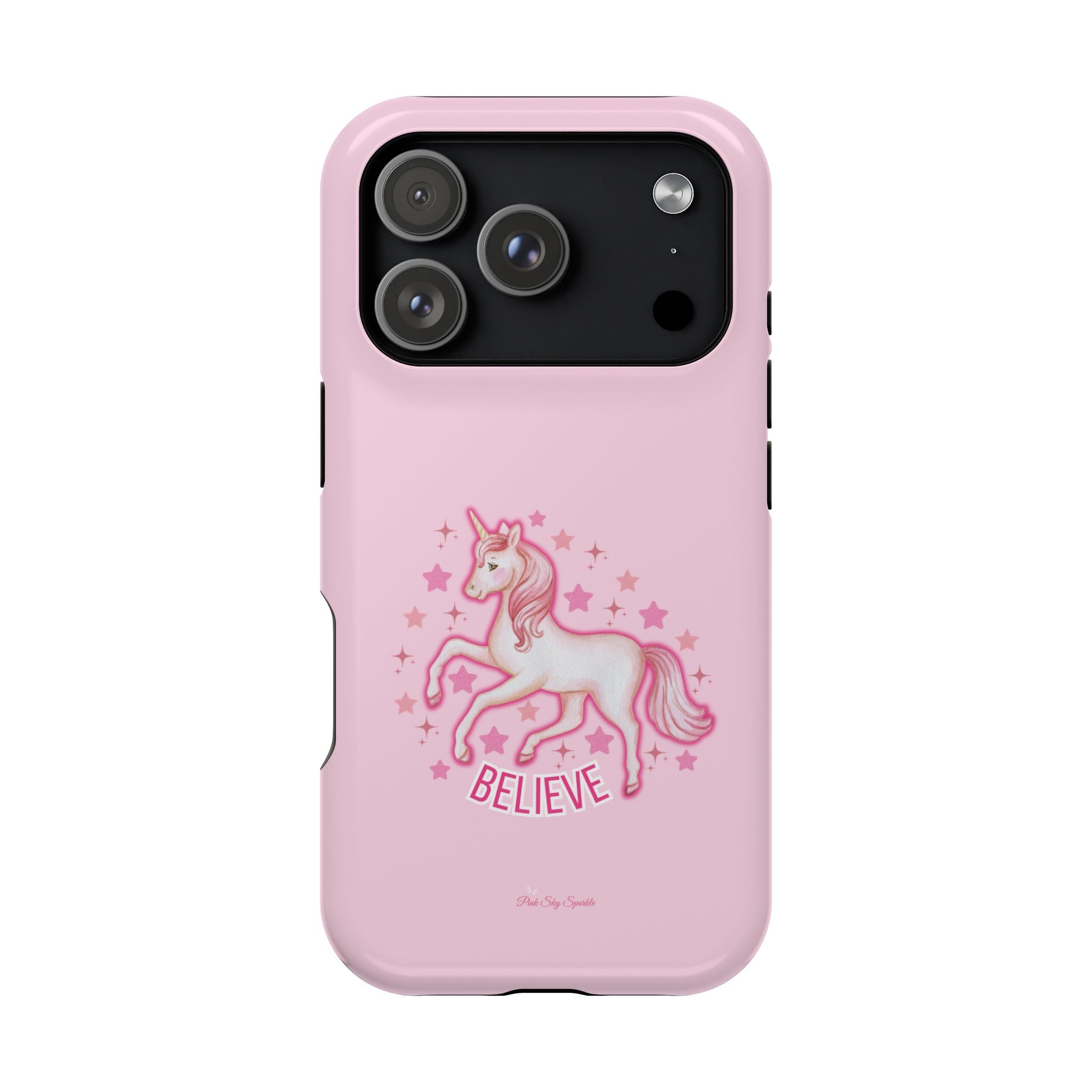 Believe in Unicorns Magnetic iPhone Case