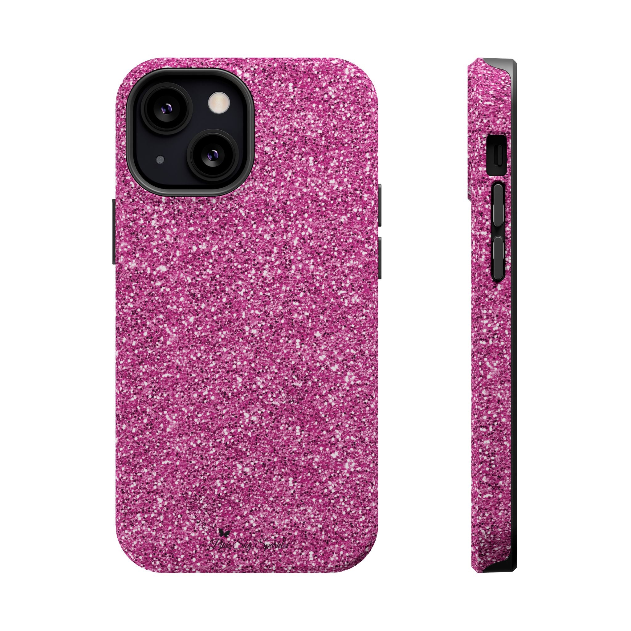 Fuchsia Flash Magnetic iPhone Case