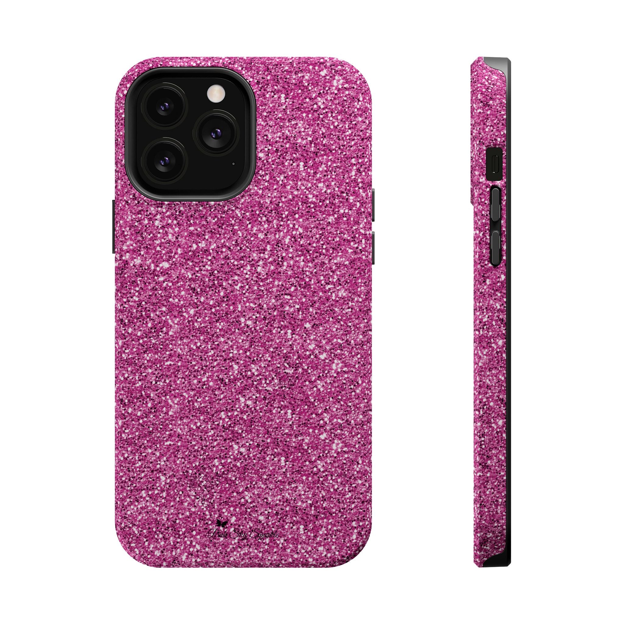 Fuchsia Flash Magnetic iPhone Case