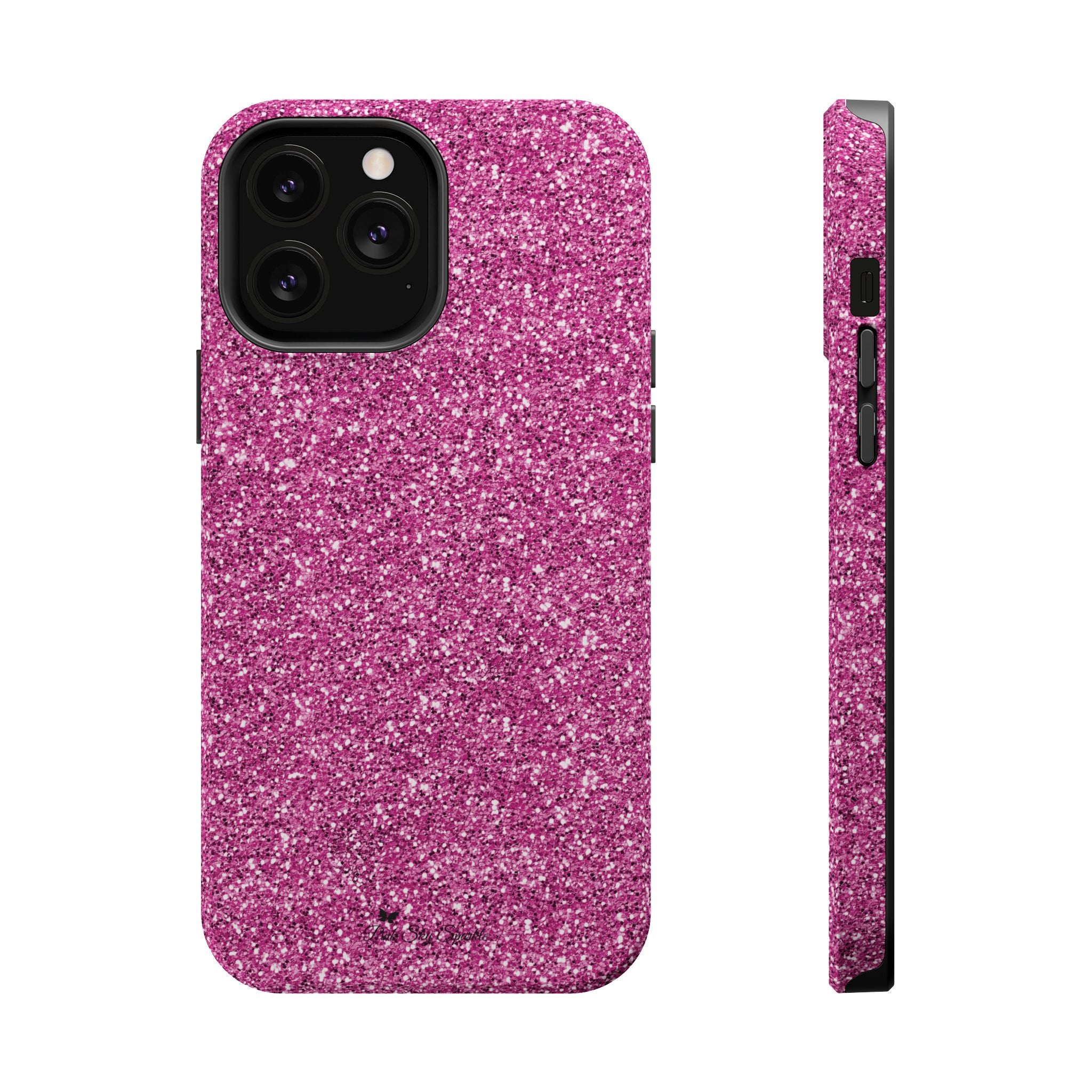 Fuchsia Flash Magnetic iPhone Case