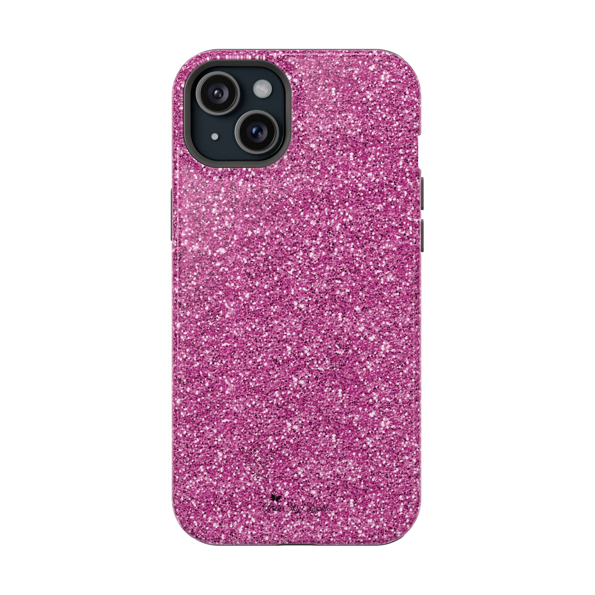 Fuchsia Flash Magnetic iPhone Case