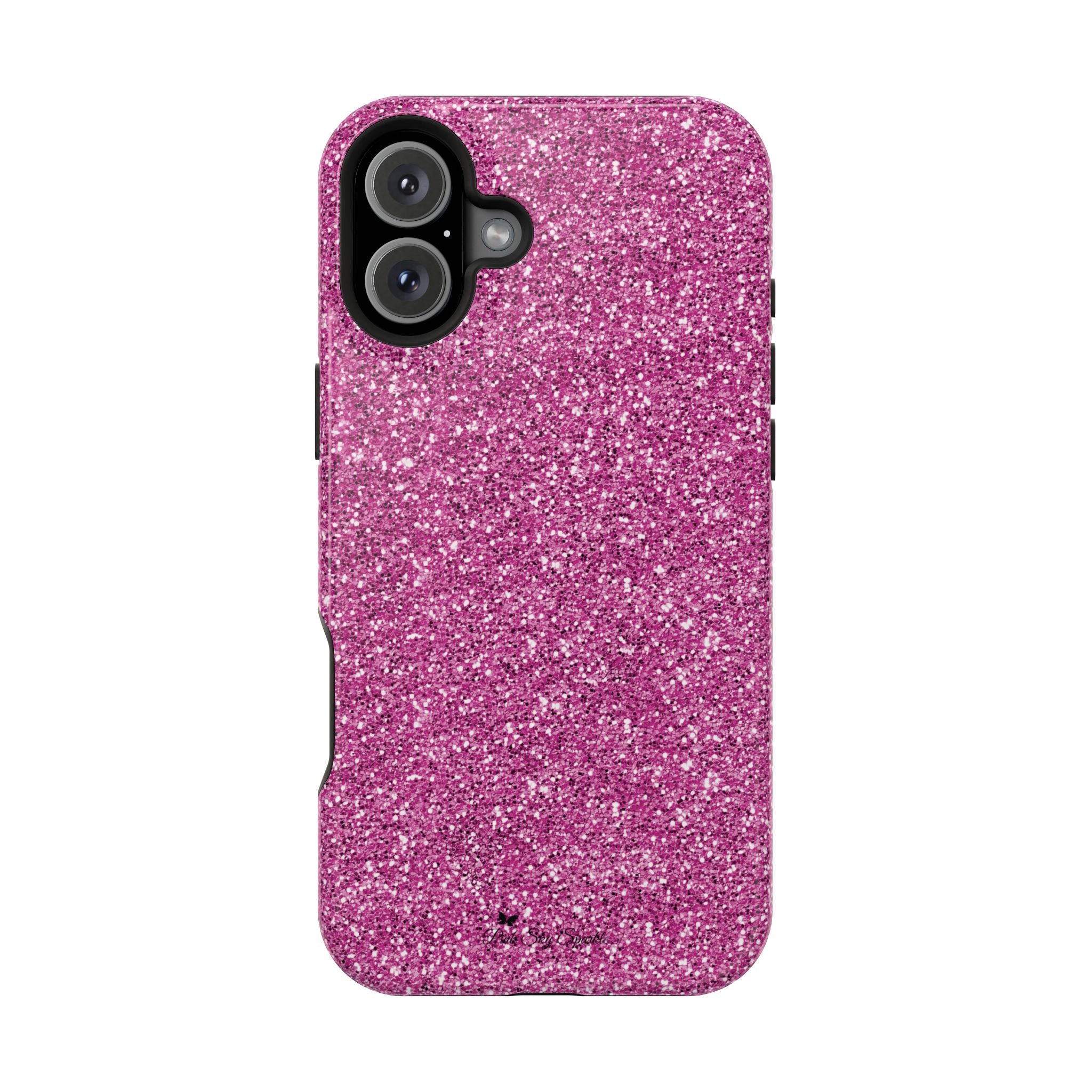 Fuchsia Flash Magnetic iPhone Case