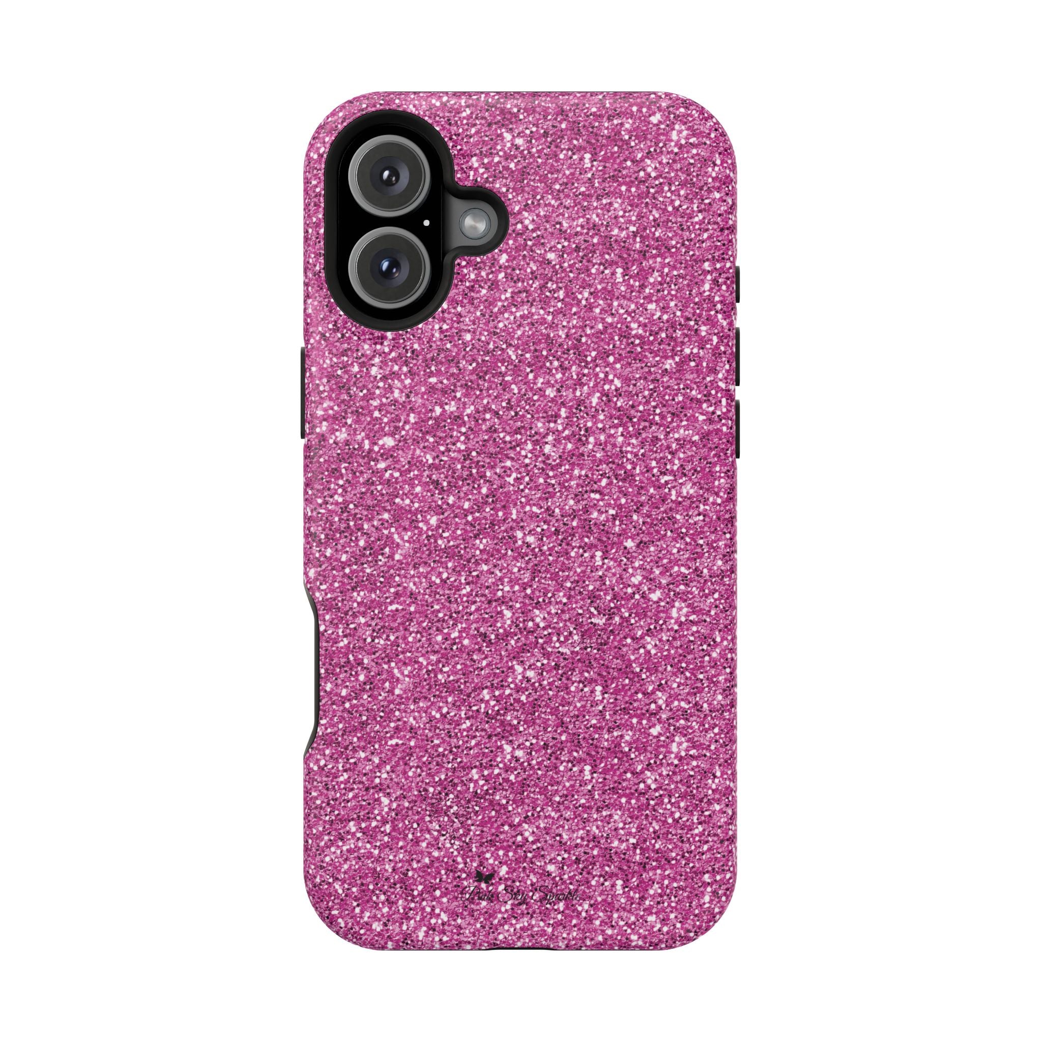 Fuchsia Flash Magnetic iPhone Case