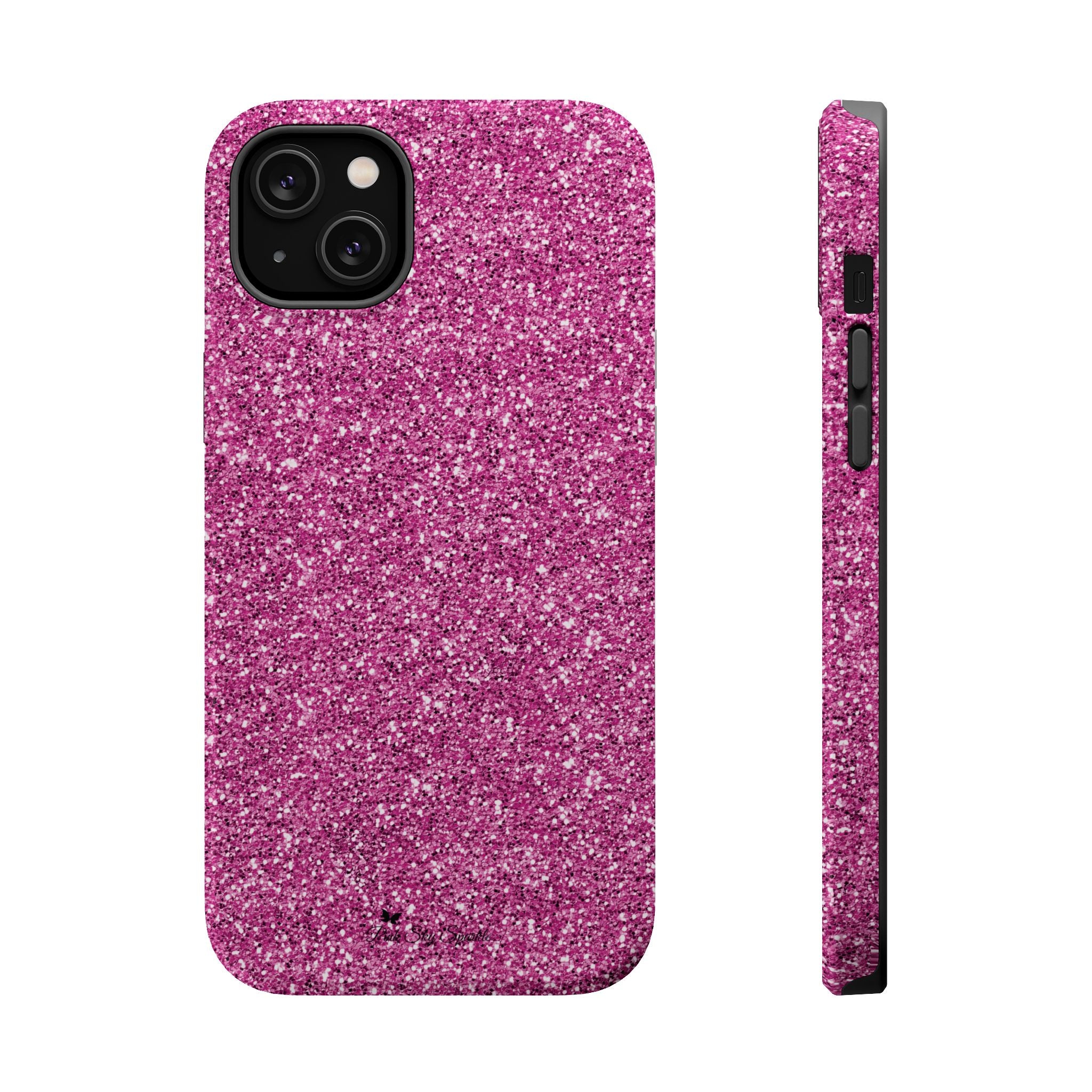 Fuchsia Flash Magnetic iPhone Case