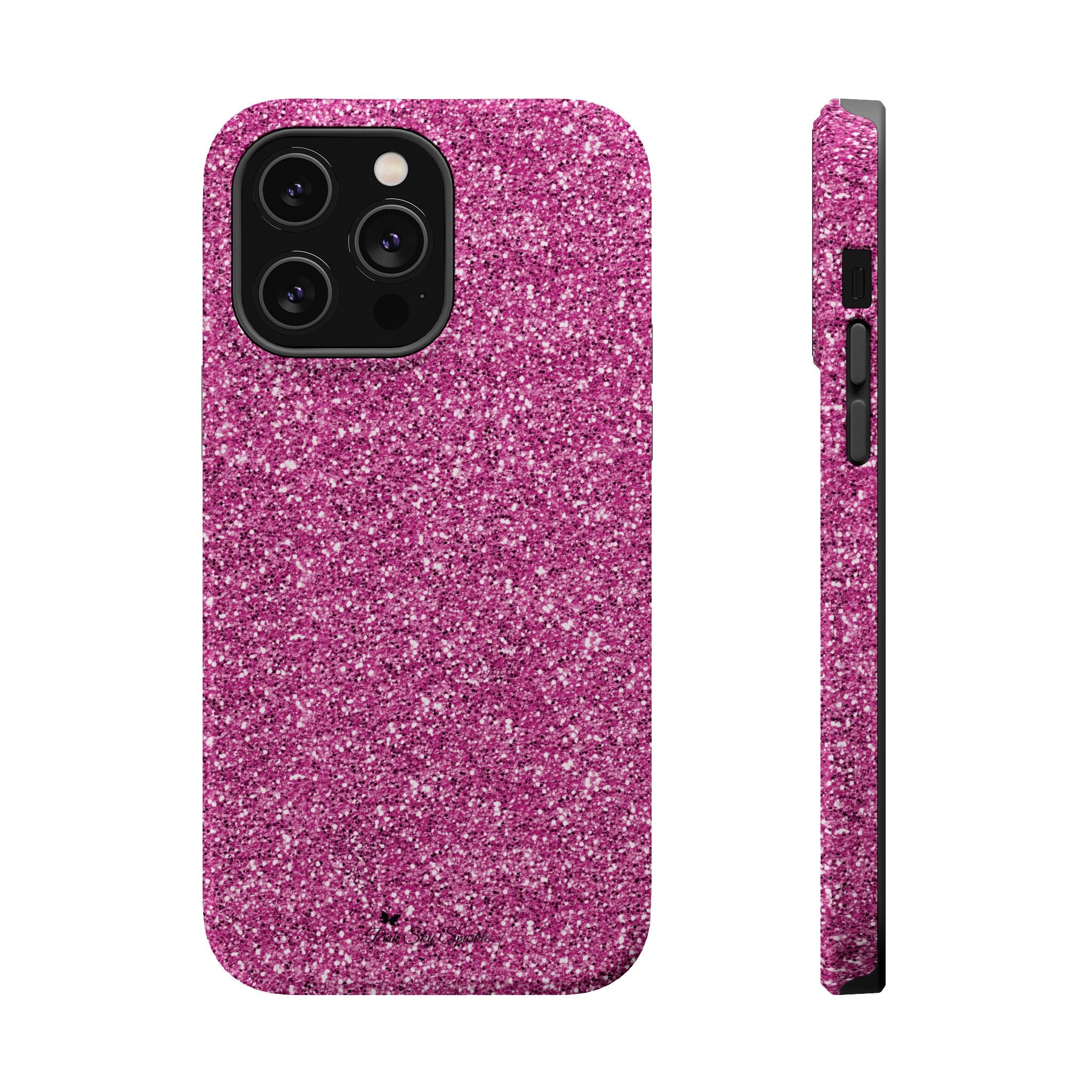 Fuchsia Flash Magnetic iPhone Case