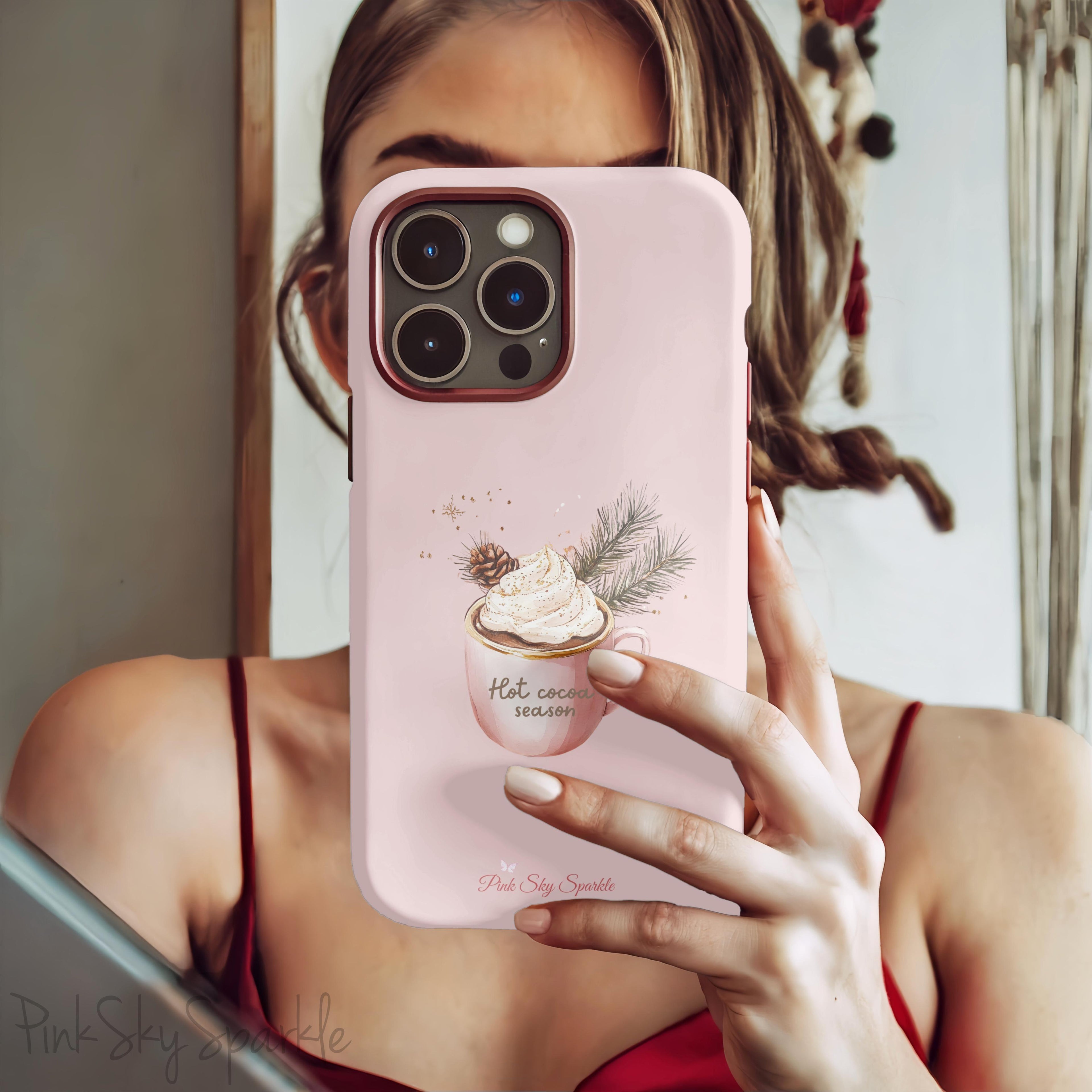 Hot Cocoa Season Magnetic iPhone Case