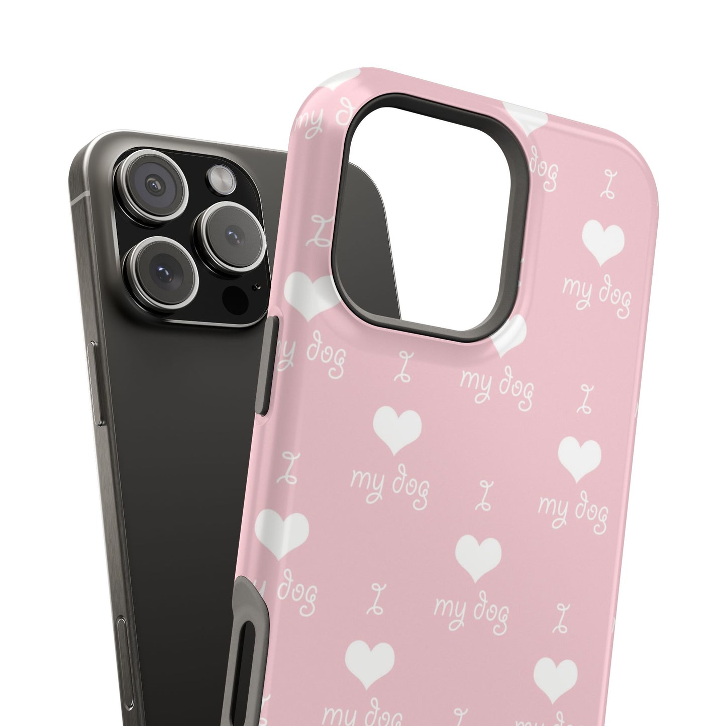 I Love My Dog Magnetic iPhone Case