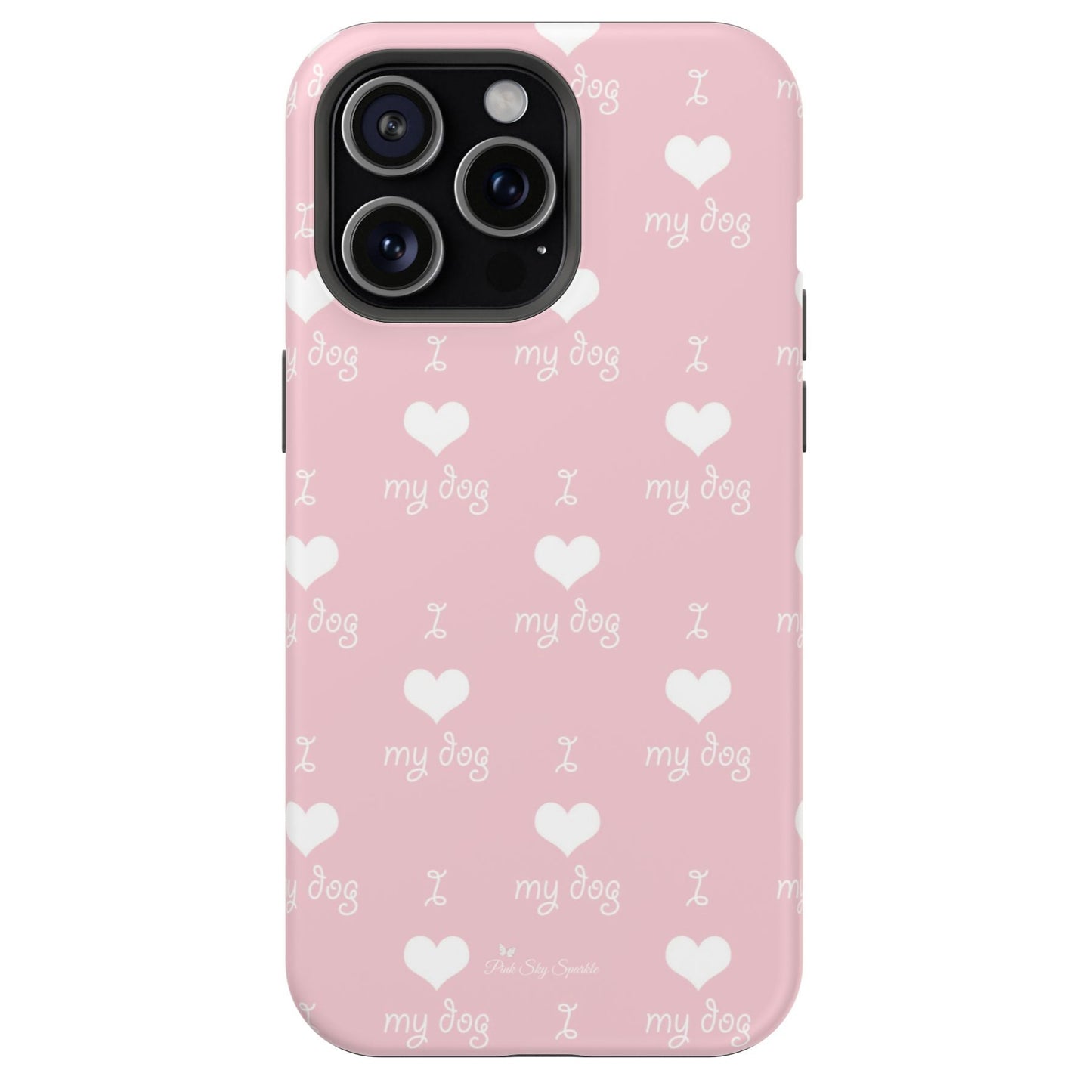 I Love My Dog Magnetic iPhone Case