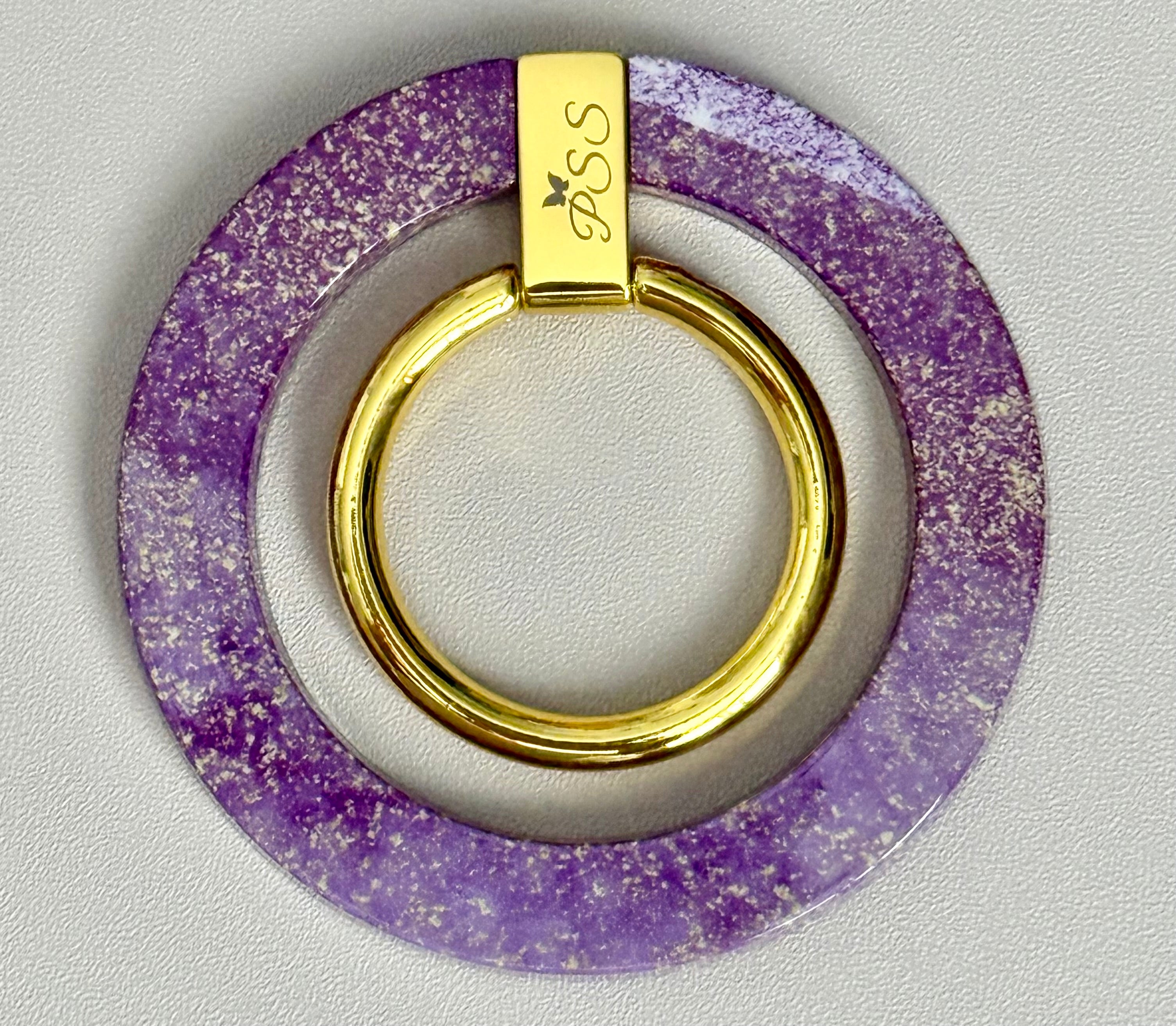 Amethyst Sparkle MagSafe Phone Ring Grip
