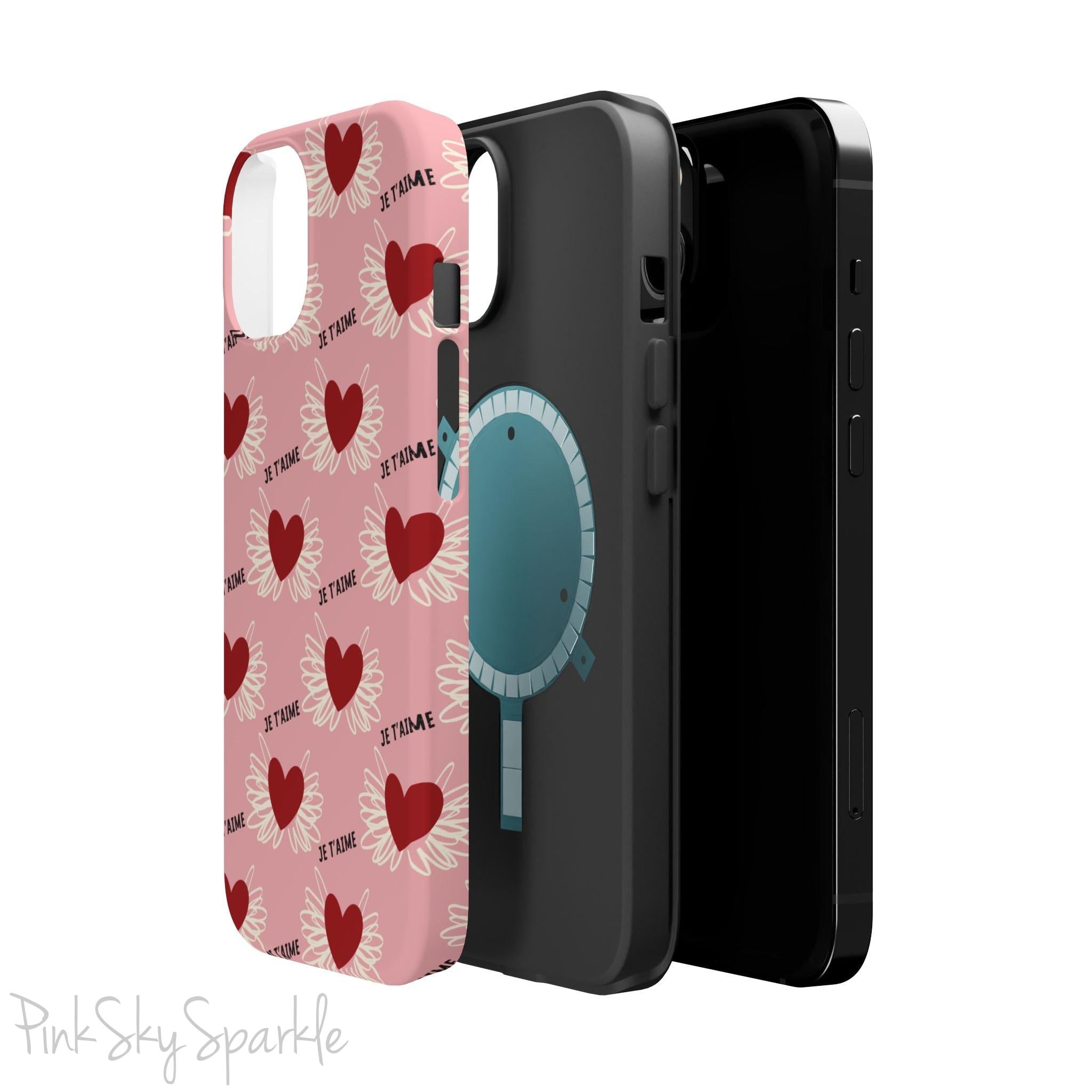 Je T'aime Magnetic iPhone Case