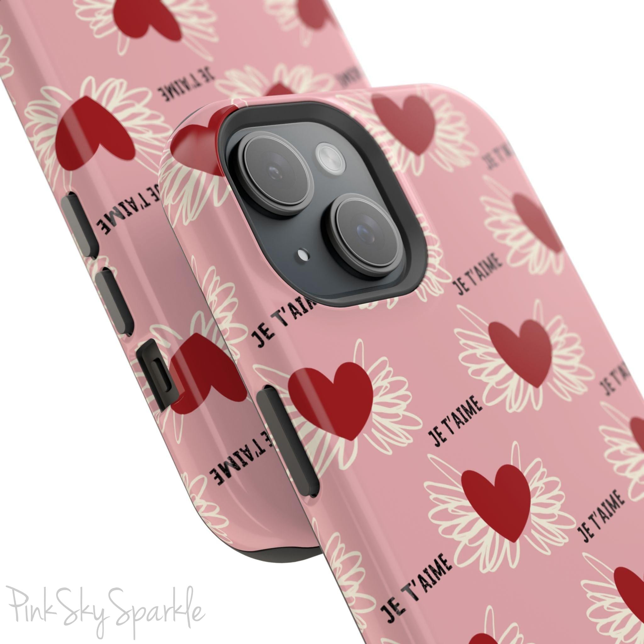 Je T'aime Magnetic iPhone Case
