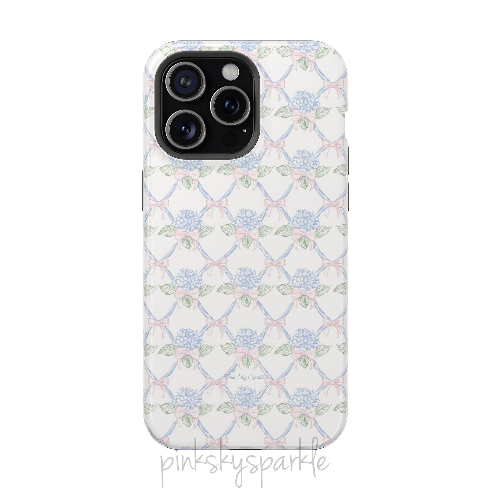 Lattice Coquette Bloom Magnetic iPhone Case