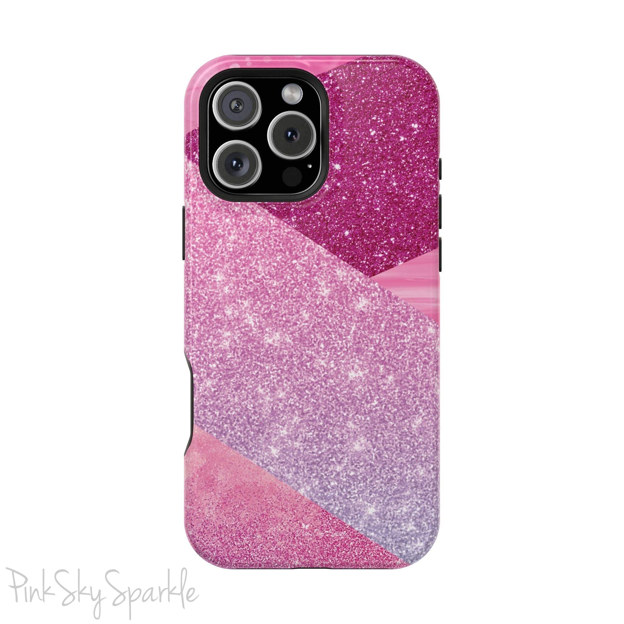 Layered in Sparkles Magnetic iPhone Case