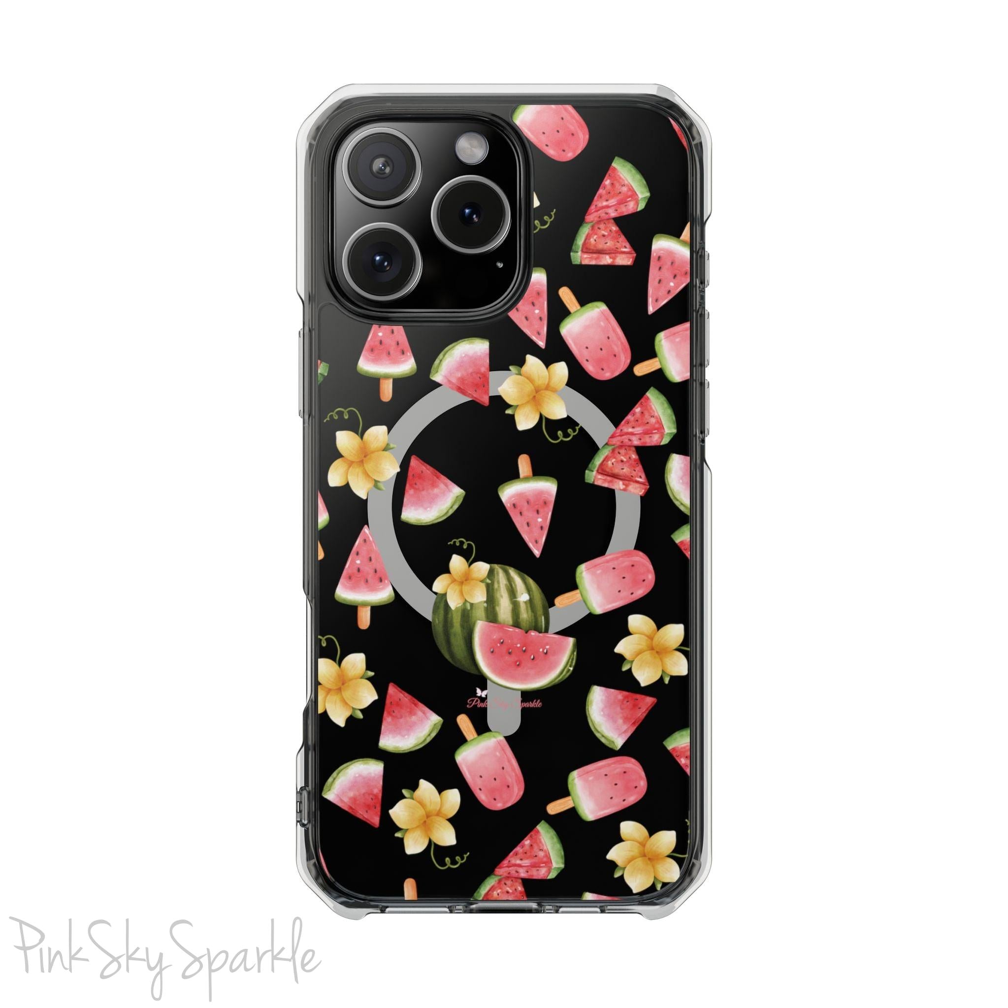 Melon Magic Magnetic Clear Impact iPhone Case