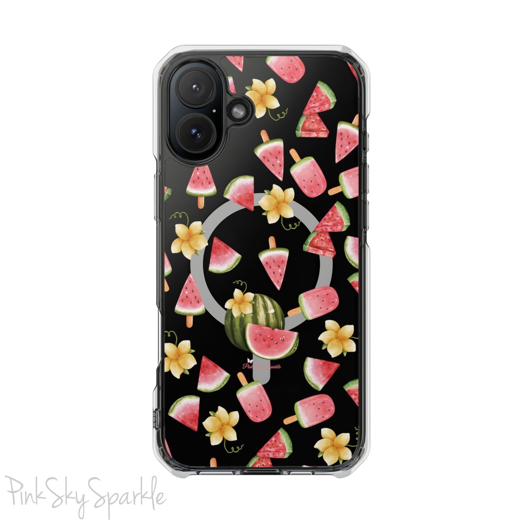 Melon Magic Magnetic Clear Impact iPhone Case