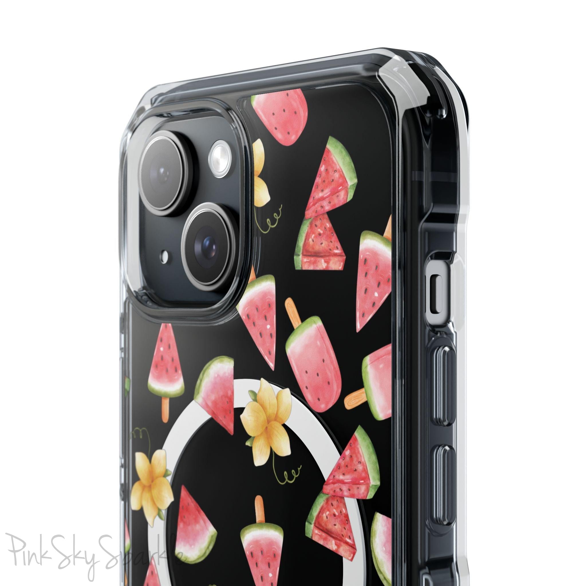 Melon Magic Magnetic Clear Impact iPhone Case