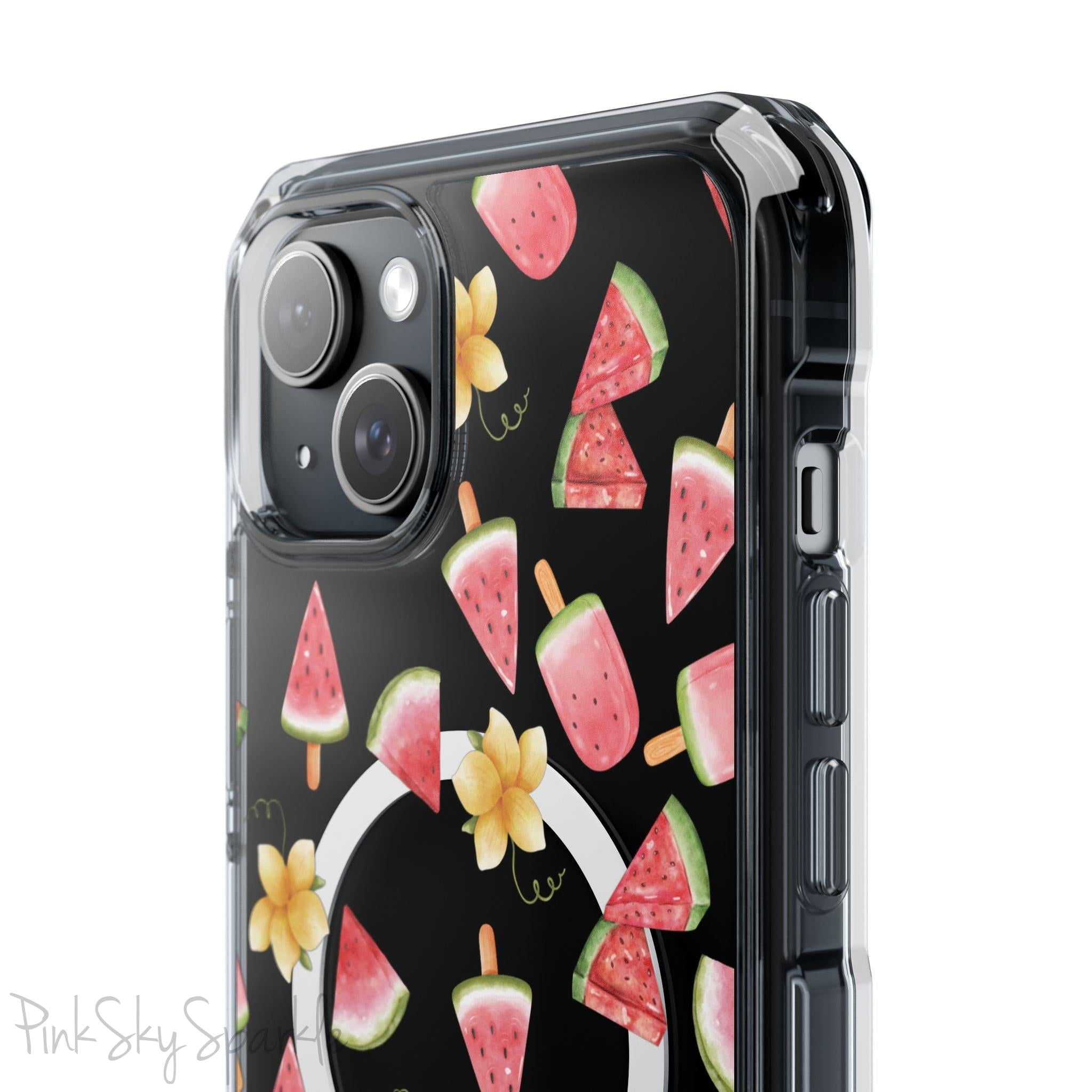 Melon Magic Magnetic Clear Impact iPhone Case