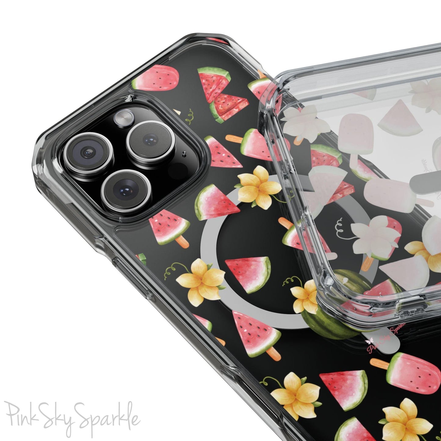 Melon Magic Magnetic Clear Impact iPhone Case